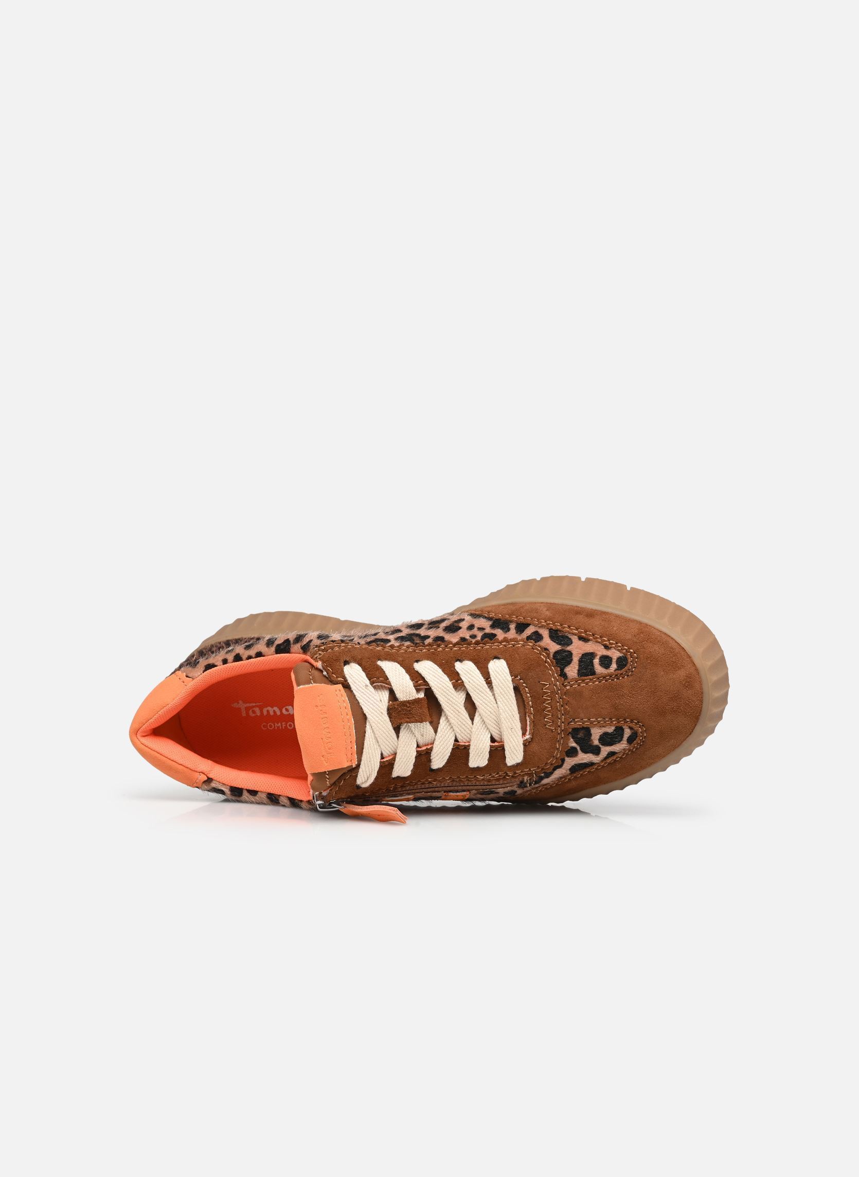 Baskets 83739-47 femme marron Tamaris Comfort Baskets 83739-47 femme marron COGNAC LEOPARD
