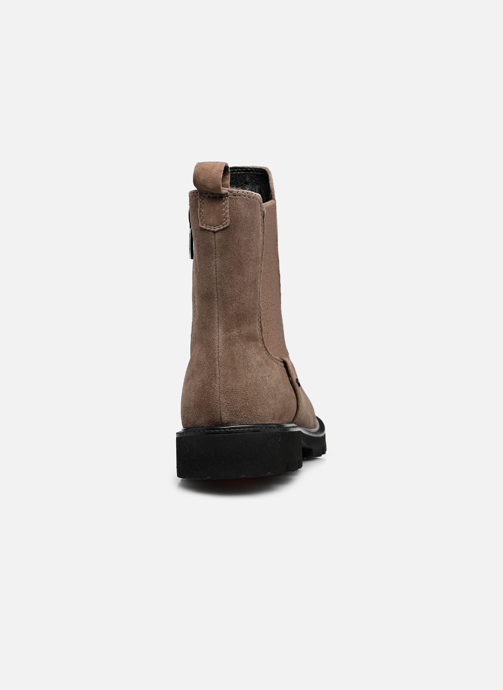 Enkellaarzen en boots 85402-47 dames grijs Tamaris Comfort Enkellaarzen en boots 85402-47 dames grijs TAUPE SUEDE