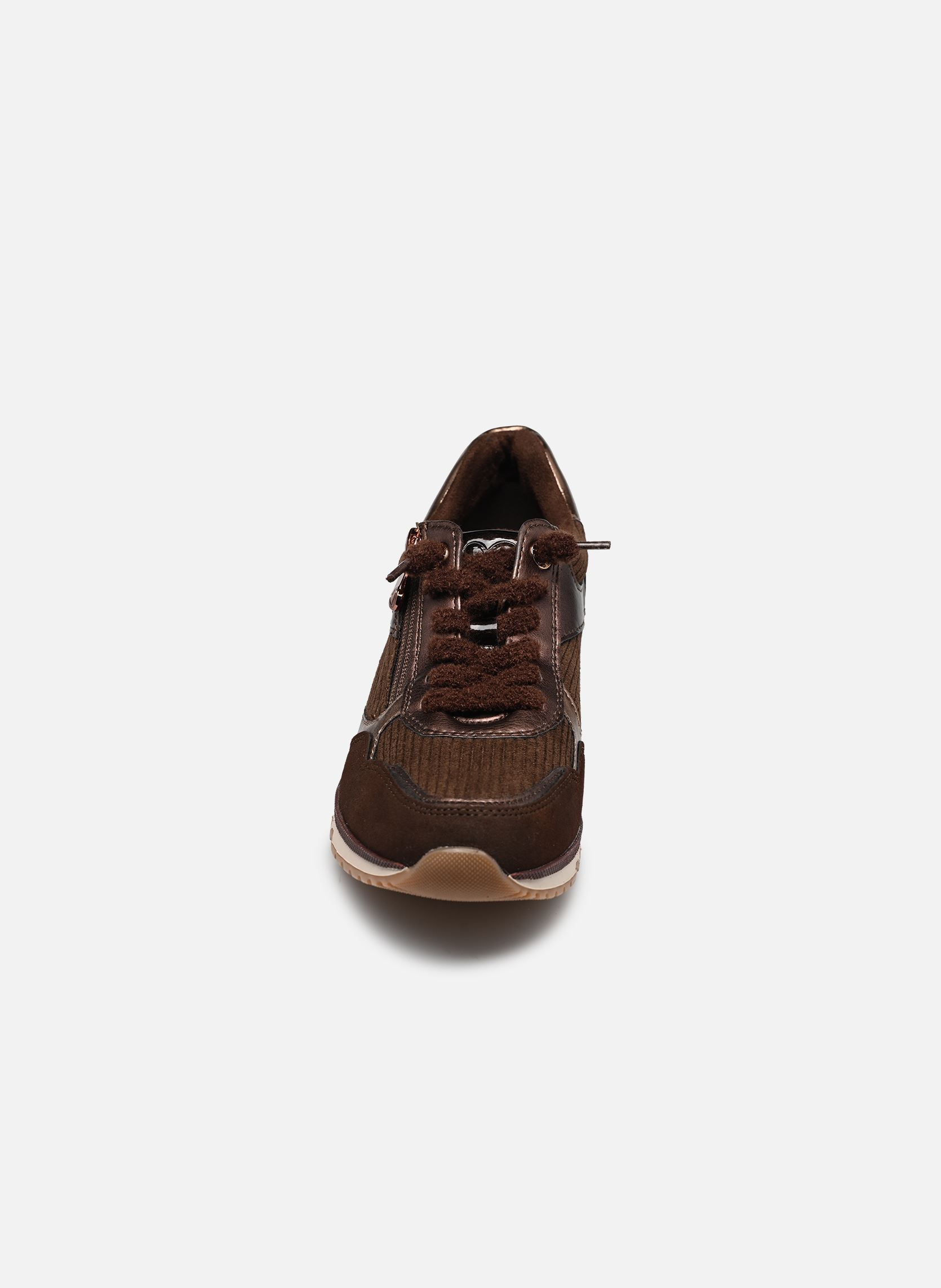 Baskets 23703-47 femme marron Marco Tozzi Baskets 23703-47 femme marron CHOCO COMB