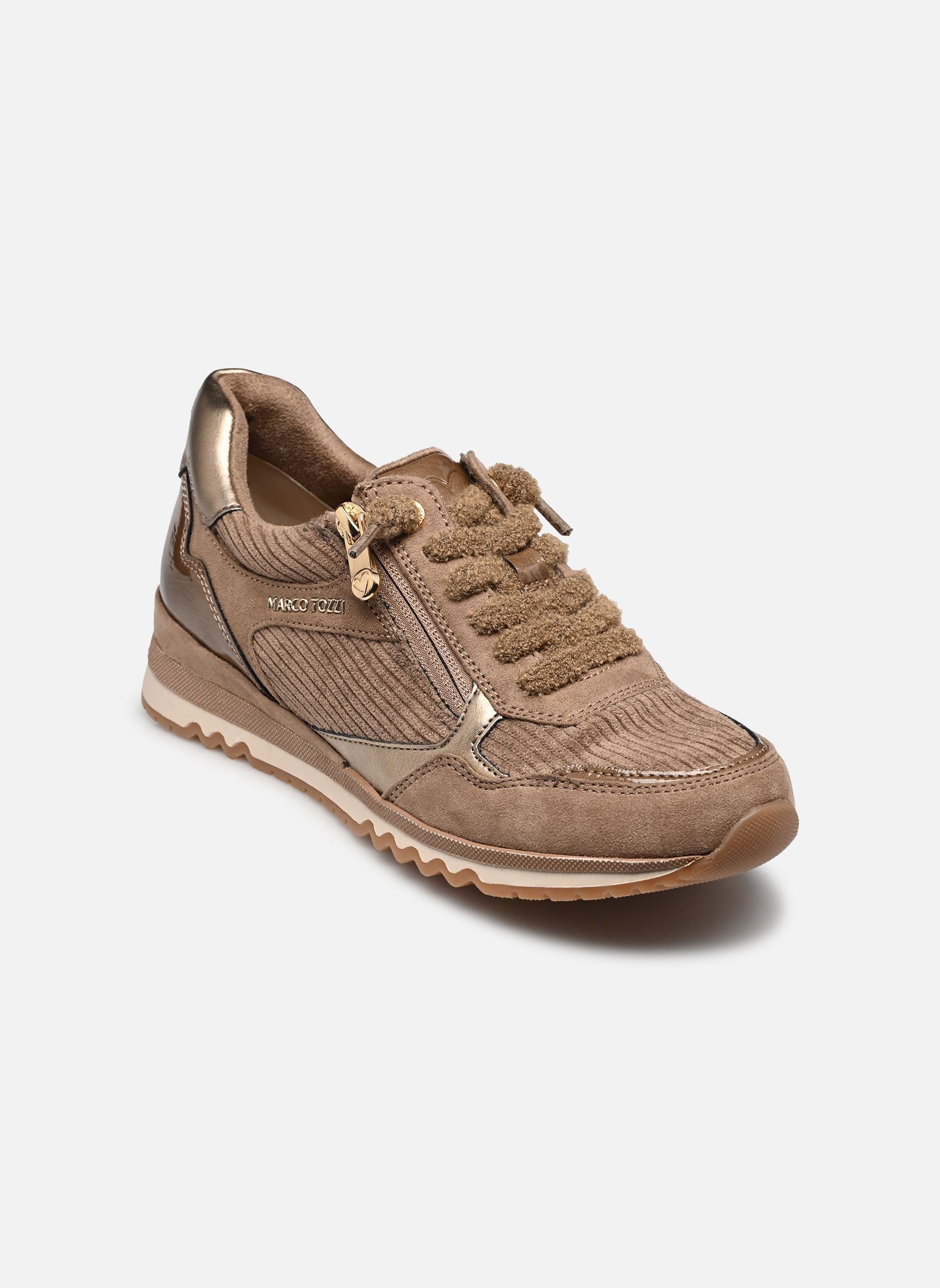 Baskets 23703-47 femme marron Marco Tozzi Baskets 23703-47 femme marron ANTELOPE COMB