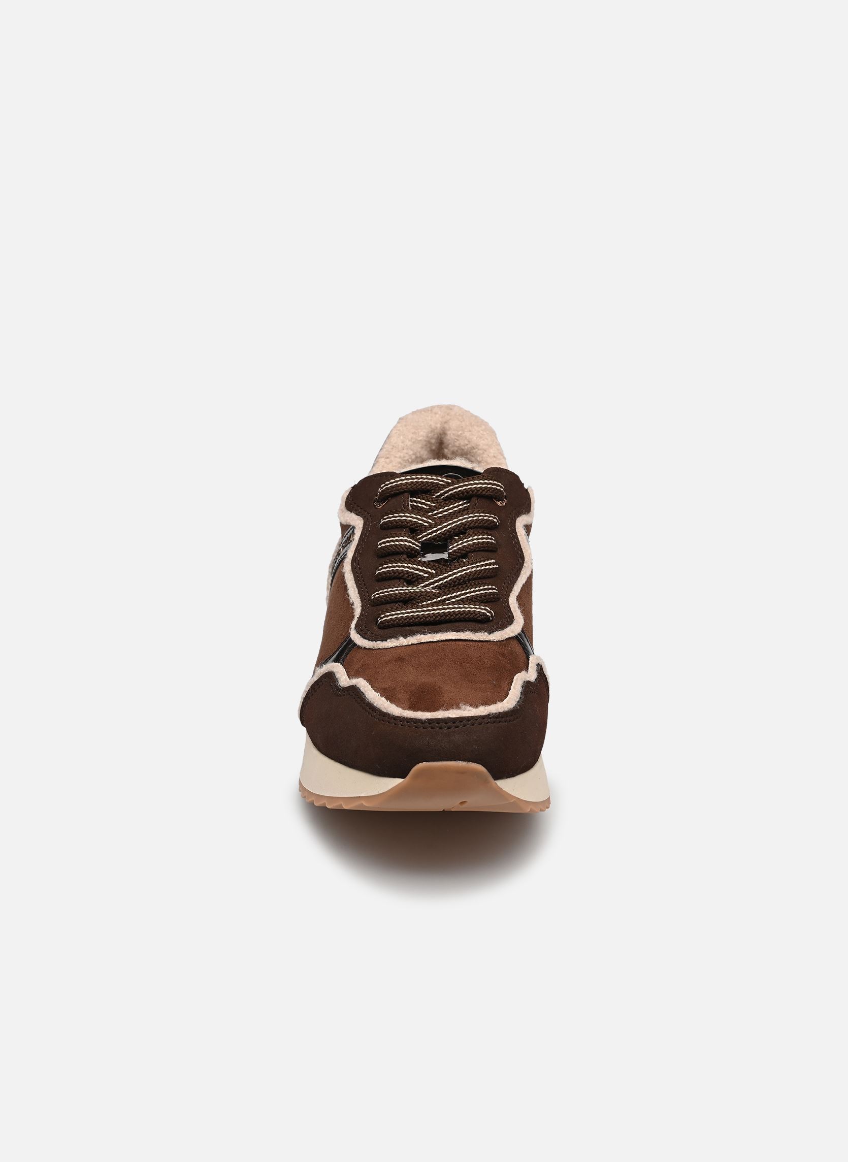 Baskets 23722-47 femme marron Marco Tozzi Baskets 23722-47 femme marron CHOCO COMB