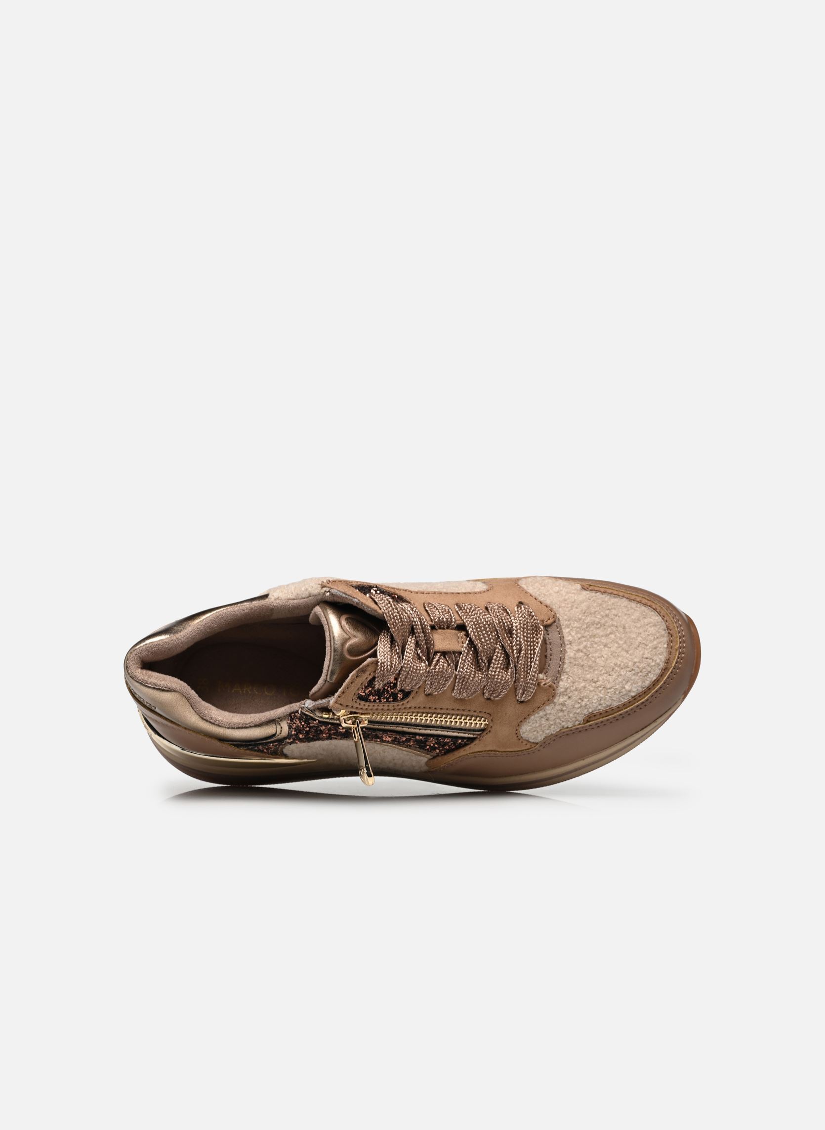 Baskets basses 23792-47 femme marron Marco Tozzi Baskets basses 23792-47 femme marron DK.CAPPUC.COMB