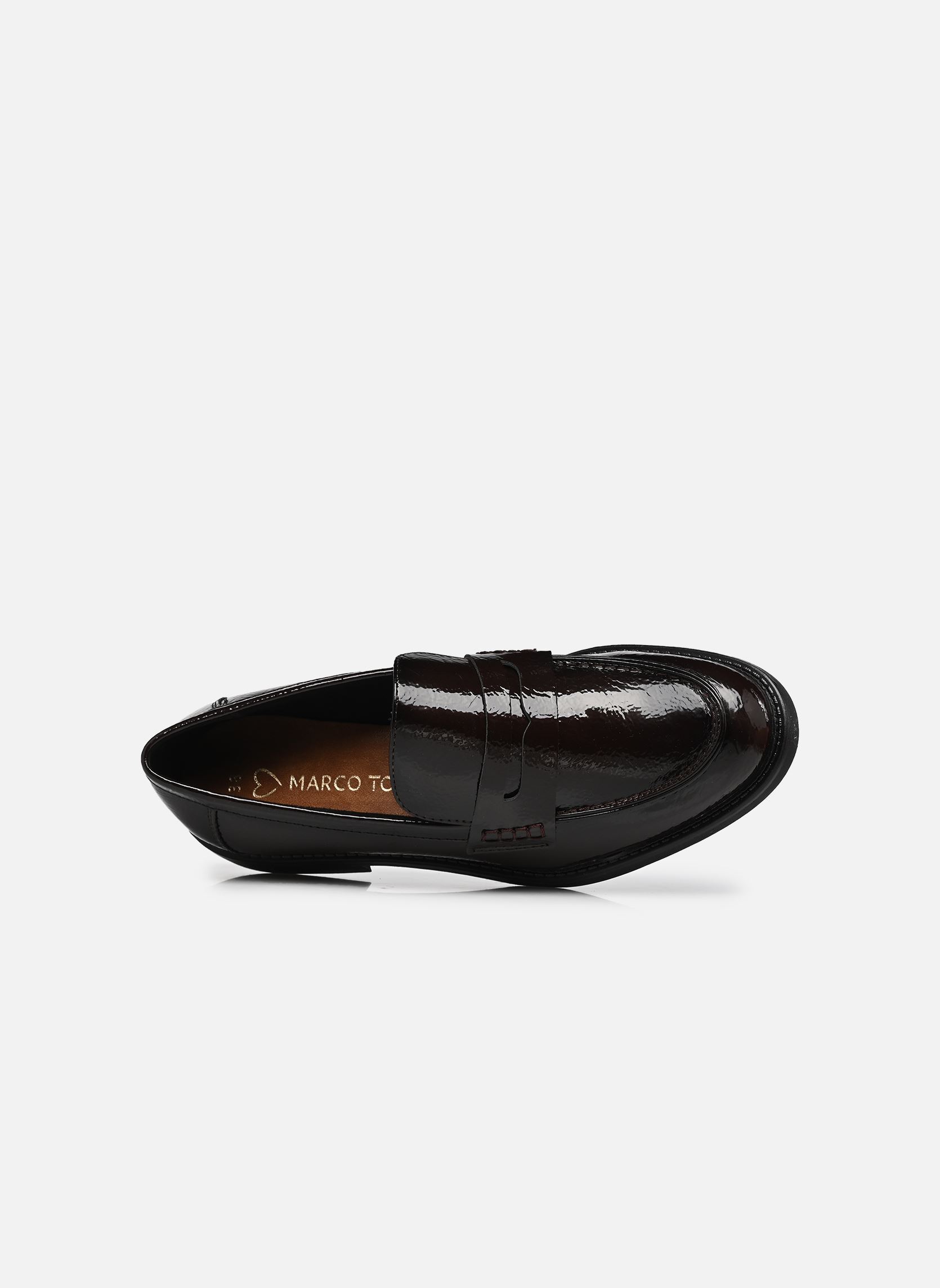 Chaussures de ville 24308-45 femme marron Marco Tozzi Chaussures de ville 24308-45 femme marron MOCCA PATENT