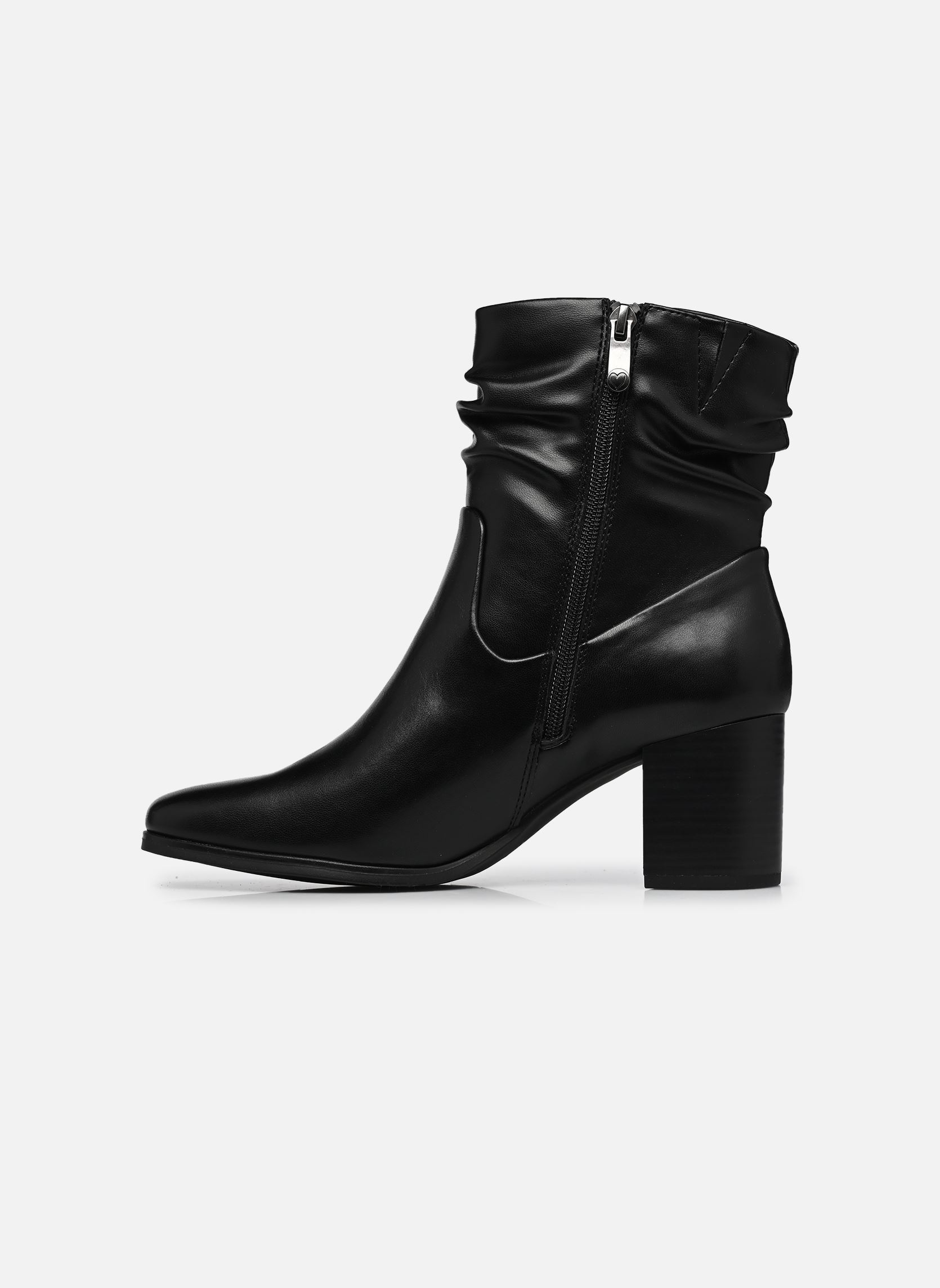 Enkellaarzen en boots 25335-43 dames zwart Marco Tozzi Enkellaarzen en boots 25335-43 dames zwart BLACK