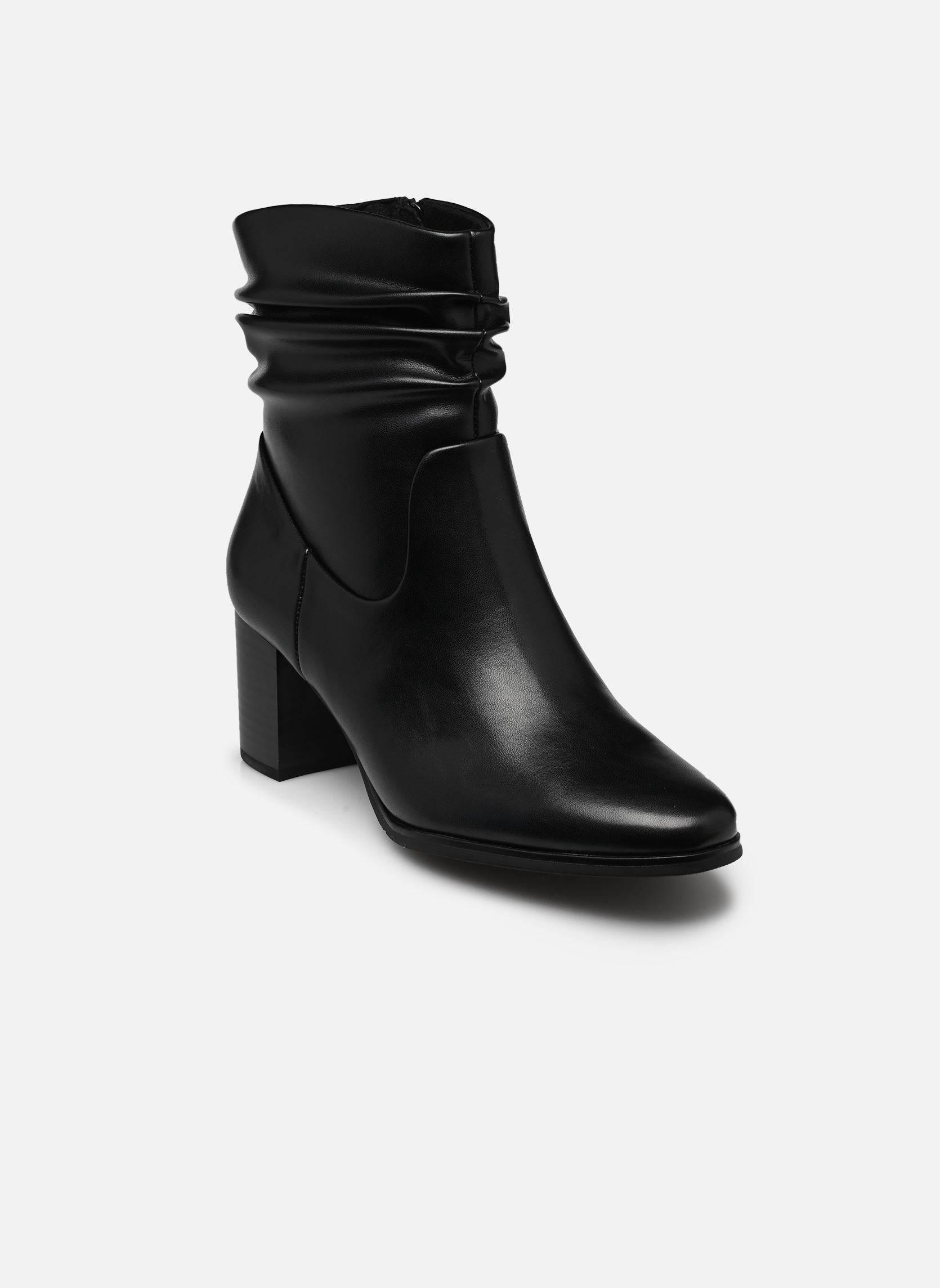 Enkellaarzen en boots 25335-43 dames zwart Marco Tozzi Enkellaarzen en boots 25335-43 dames zwart BLACK