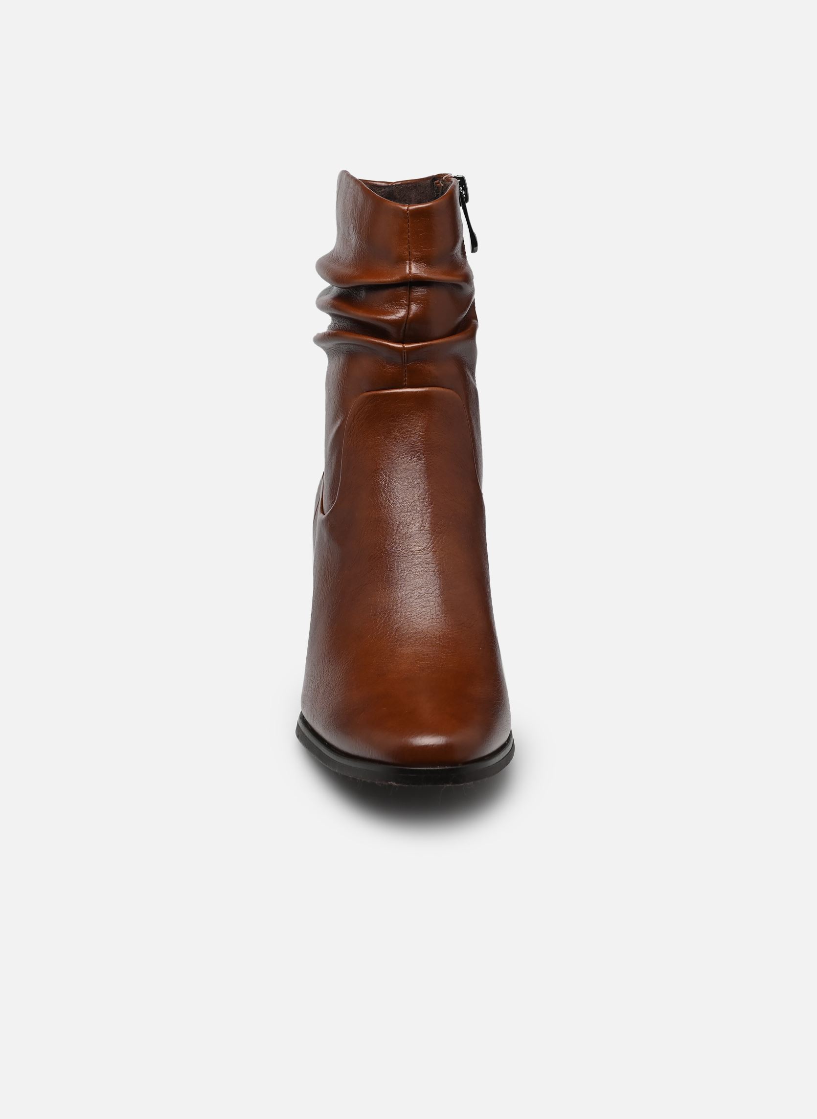 Enkellaarzen en boots 25335-43 dames bruin Marco Tozzi Enkellaarzen en boots 25335-43 dames bruin COGNAC