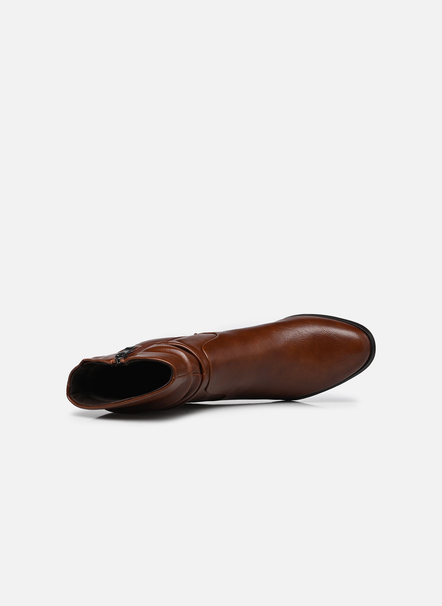 Enkellaarzen en boots 25335-43 dames bruin Marco Tozzi Enkellaarzen en boots 25335-43 dames bruin COGNAC