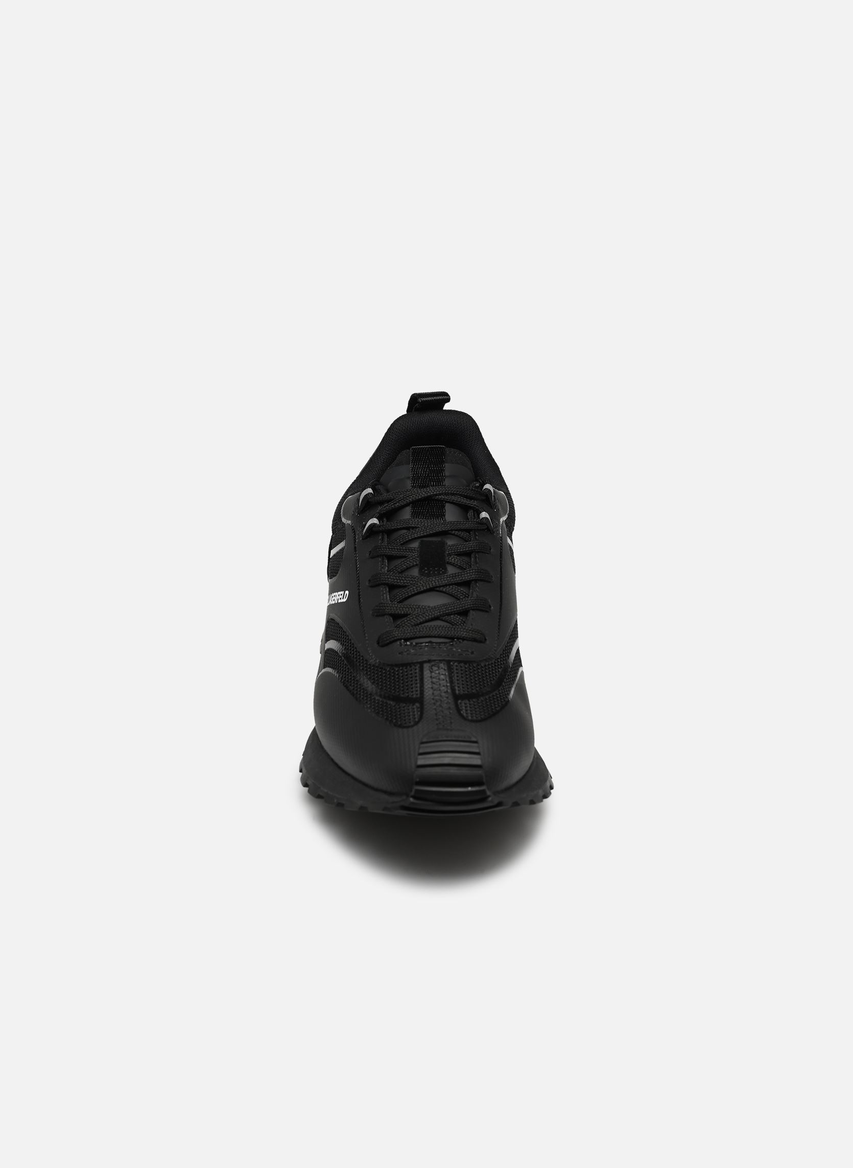 Baskets basses KAIRO Lo Lace Mix homme marron Karl Lagerfeld Baskets basses KAIRO Lo Lace Mix homme marron BLACK SUEDE & TEXT MONO