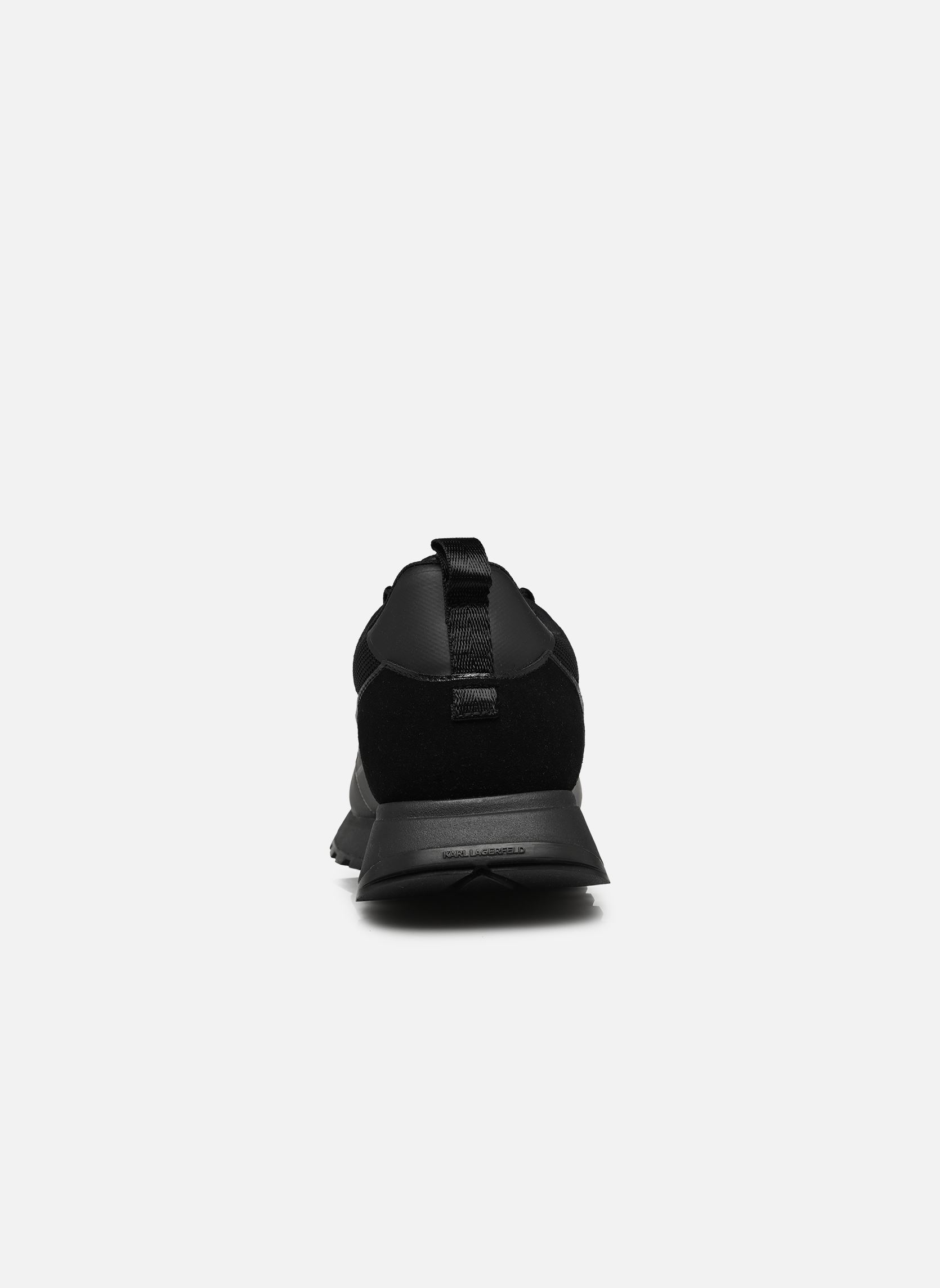Baskets basses KAIRO Lo Lace Mix homme marron Karl Lagerfeld Baskets basses KAIRO Lo Lace Mix homme marron BLACK SUEDE & TEXT MONO