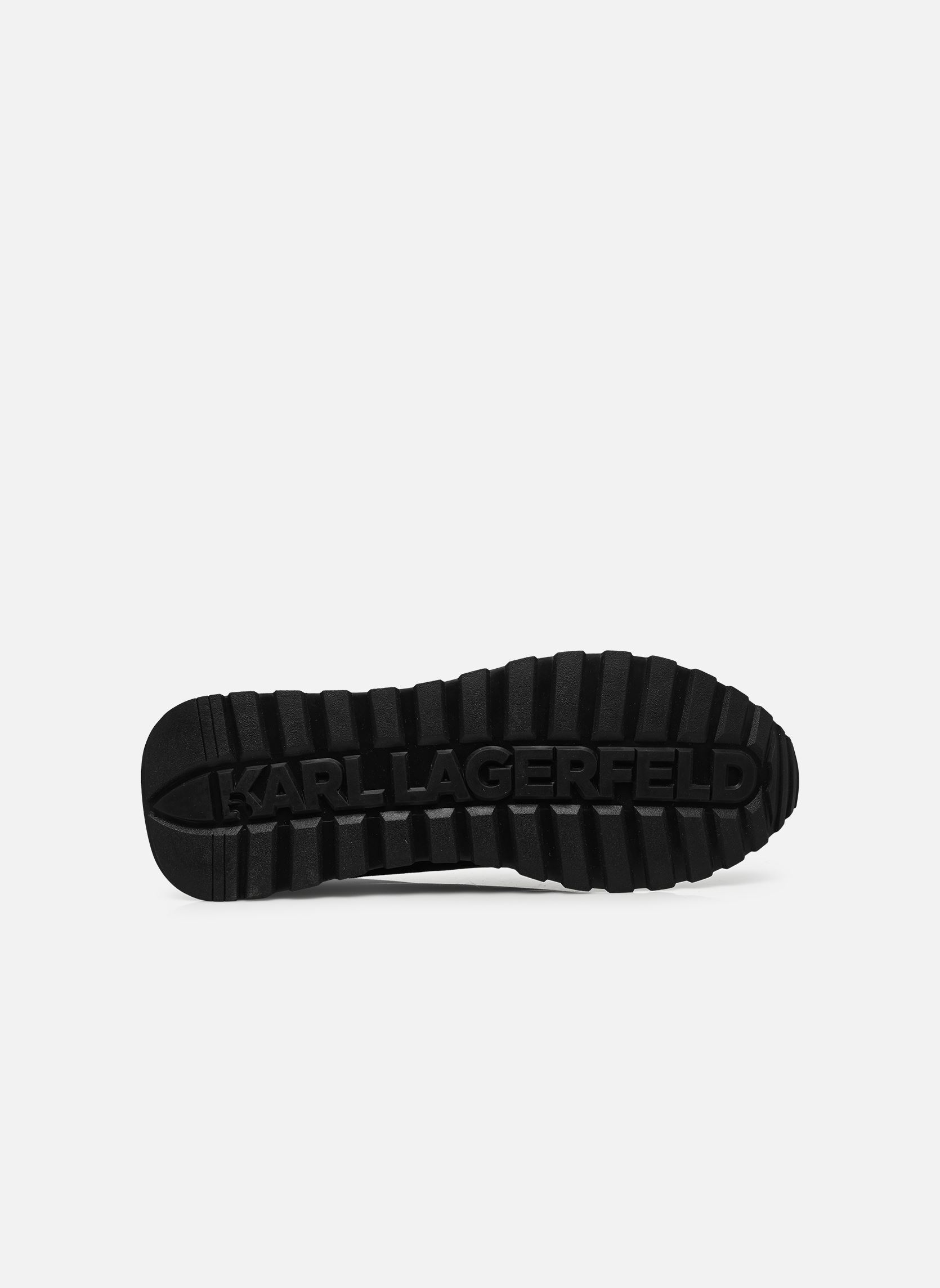Baskets basses KAIRO Lo Lace Mix homme marron Karl Lagerfeld Baskets basses KAIRO Lo Lace Mix homme marron BLACK SUEDE & TEXT MONO