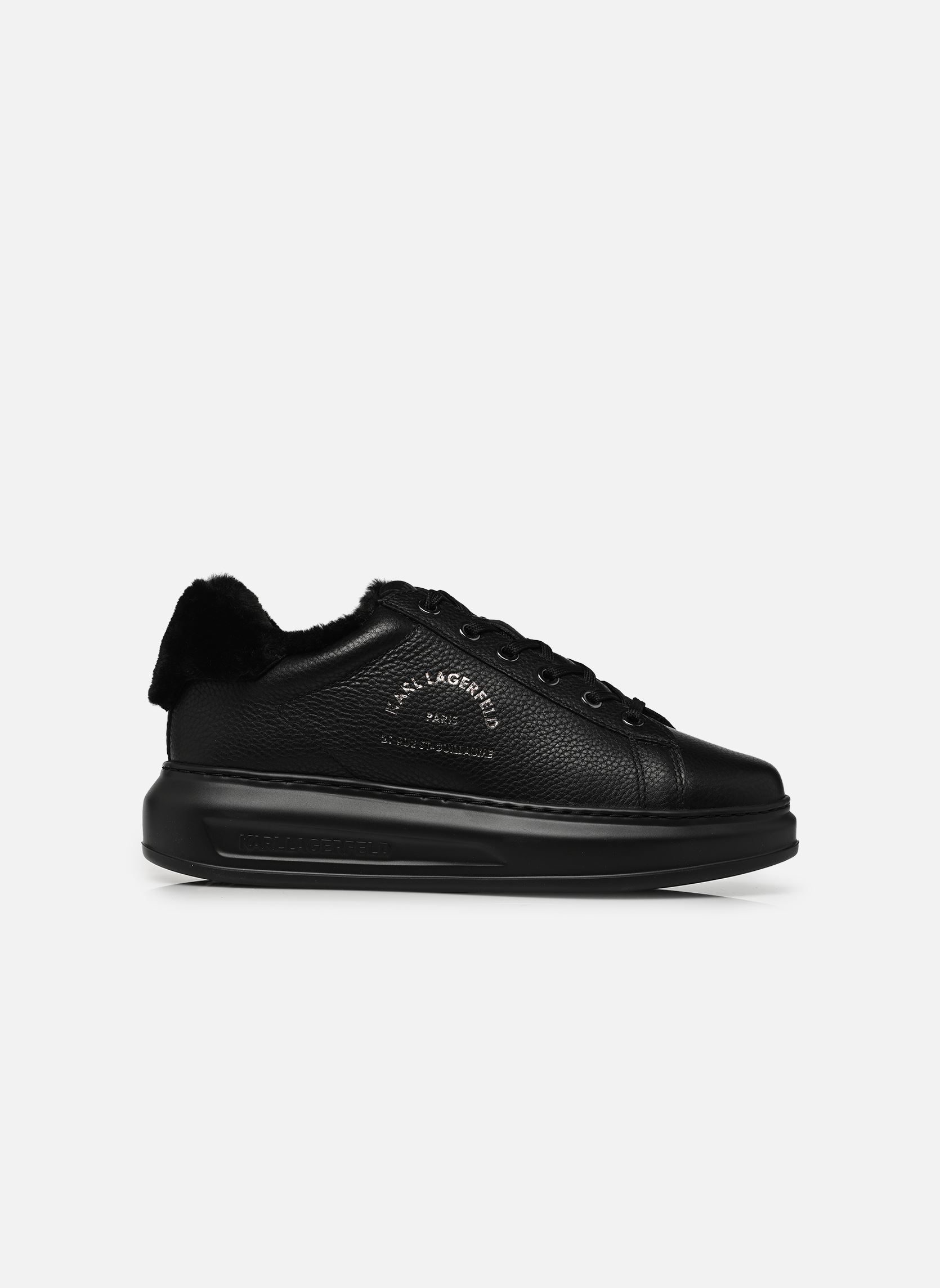 Baskets KAPRI Maison Karl Lined femme noir Karl Lagerfeld Baskets KAPRI Maison Karl Lined femme noir BLACK TEXTURED LTHR