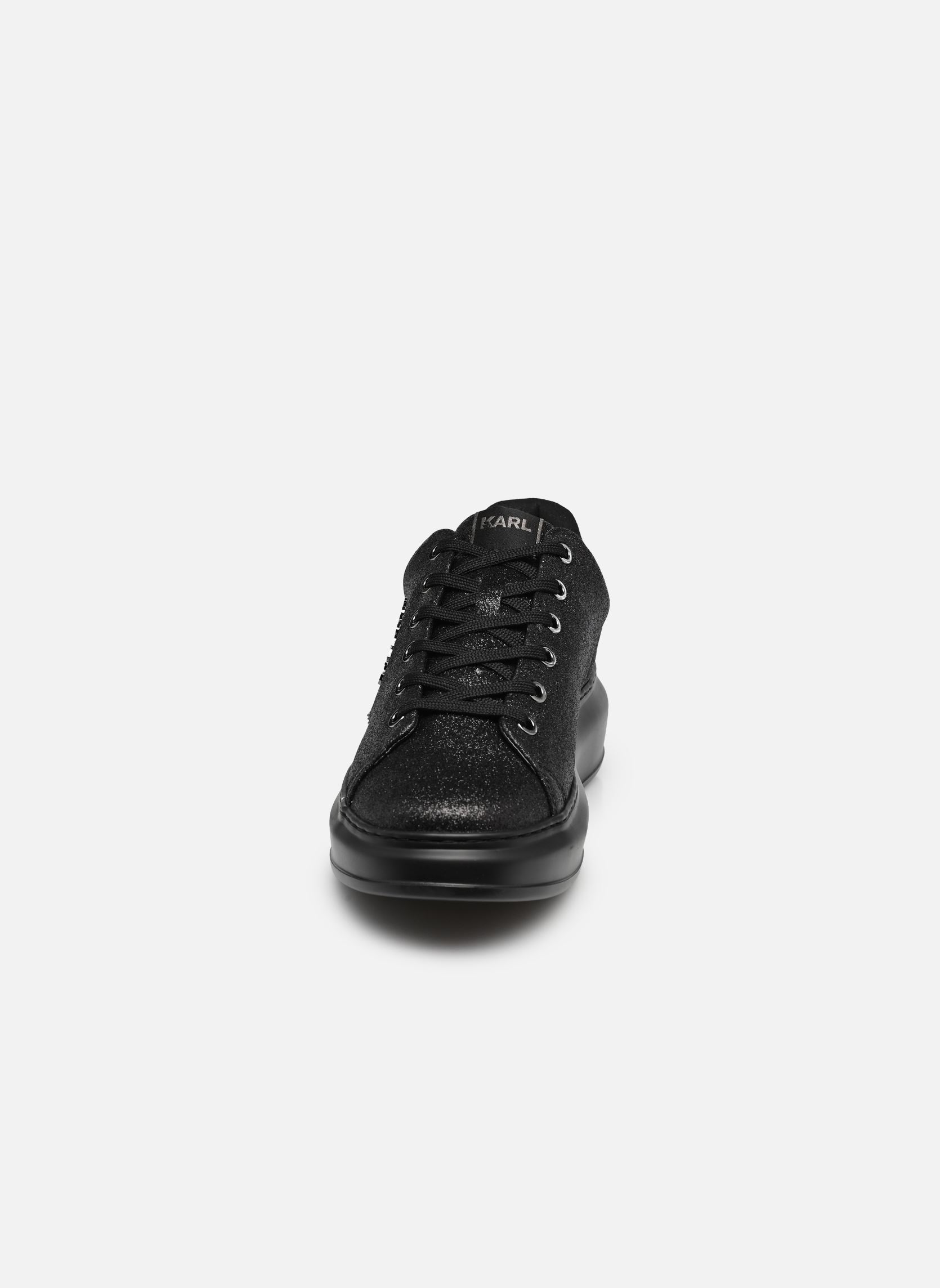 Sneakers KAPRI Maison Karl Sparkle Lo dames zwart Karl Lagerfeld Sneakers KAPRI Maison Karl Sparkle Lo dames zwart BLACK GLITTER MONO