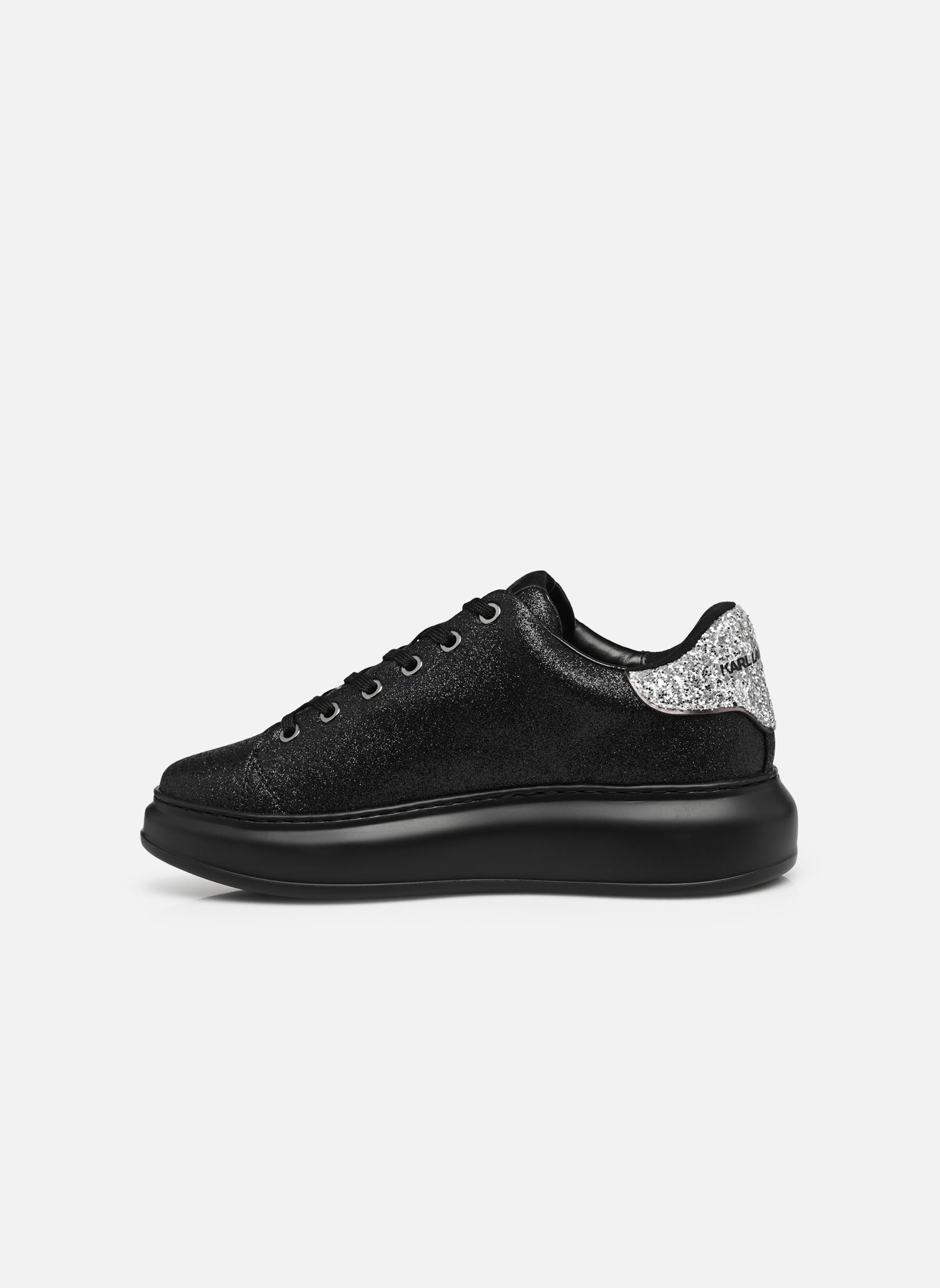 Sneakers KAPRI Maison Karl Sparkle Lo dames zwart Karl Lagerfeld Sneakers KAPRI Maison Karl Sparkle Lo dames zwart BLACK GLITTER MONO