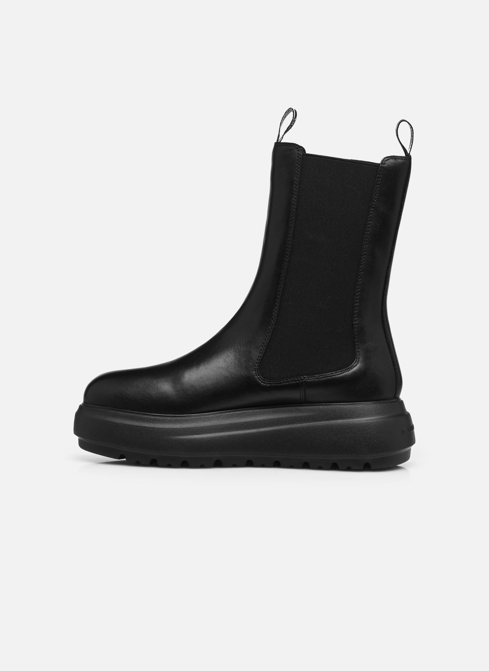Enkellaarzen en boots KATYA Long Gore Studs Boot dames zwart Karl Lagerfeld Enkellaarzen en boots KATYA Long Gore Studs Boot dames zwart BLACK LTHR