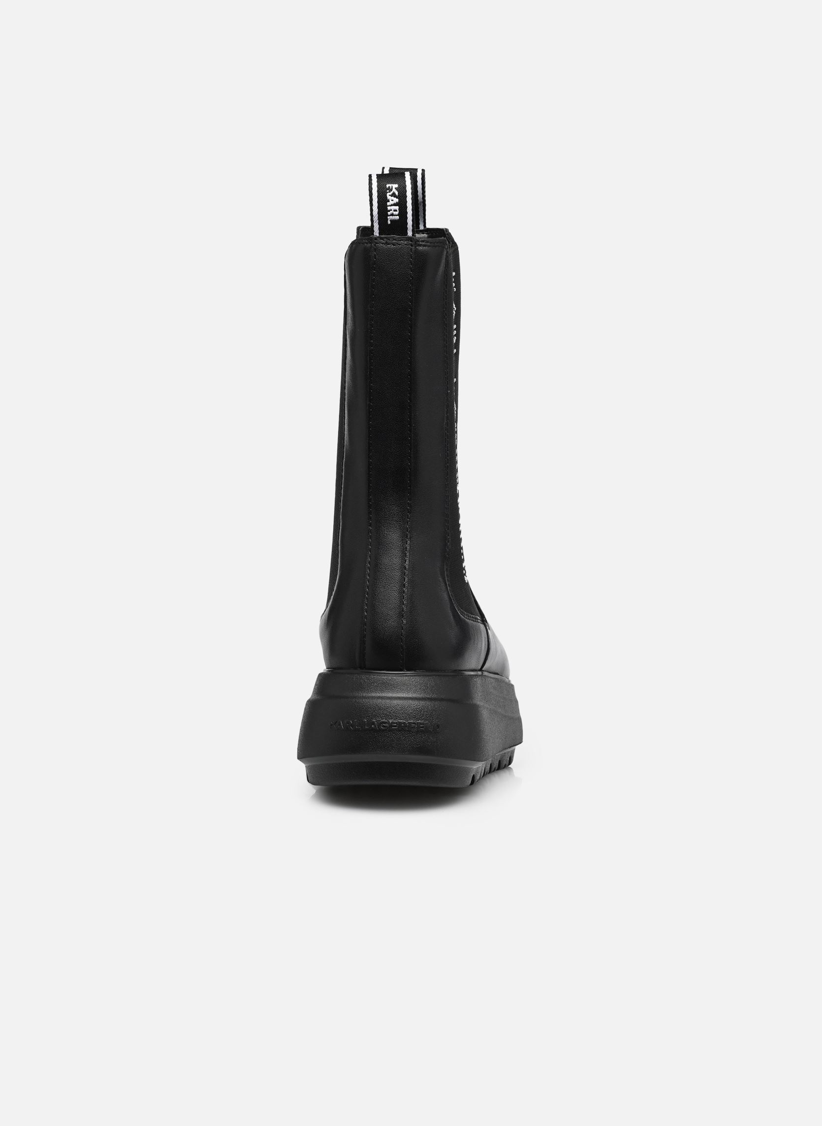 Enkellaarzen en boots KATYA Long Gore Studs Boot dames zwart Karl Lagerfeld Enkellaarzen en boots KATYA Long Gore Studs Boot dames zwart BLACK LTHR