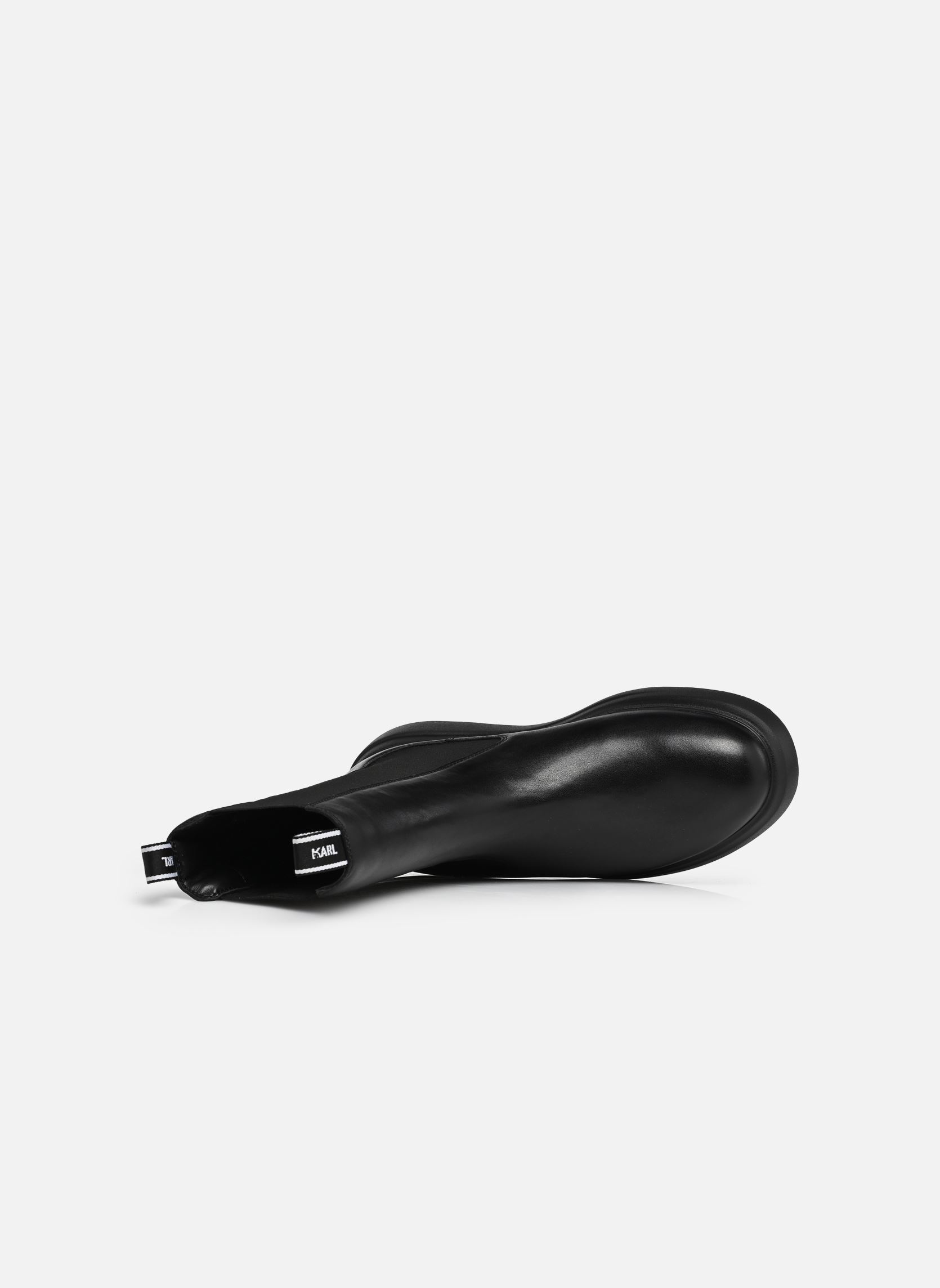 Enkellaarzen en boots KATYA Long Gore Studs Boot dames zwart Karl Lagerfeld Enkellaarzen en boots KATYA Long Gore Studs Boot dames zwart BLACK LTHR