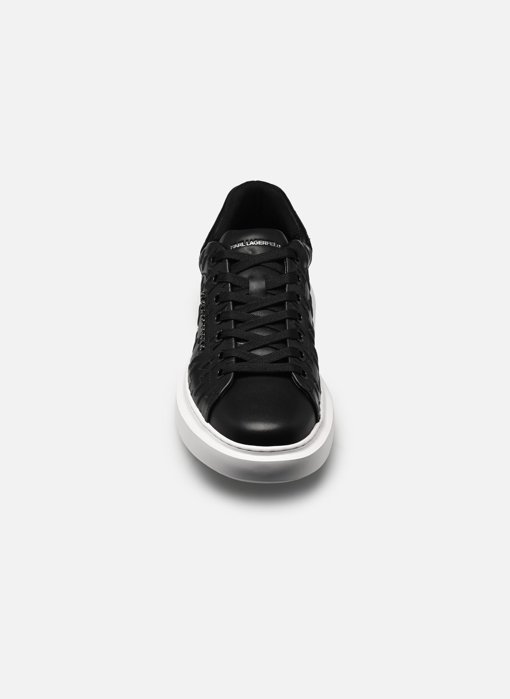 Sneaker KORE Monogram Emboss Lo herren schwarz Karl Lagerfeld Sneaker KORE Monogram Emboss Lo herren schwarz BLACK LTHR