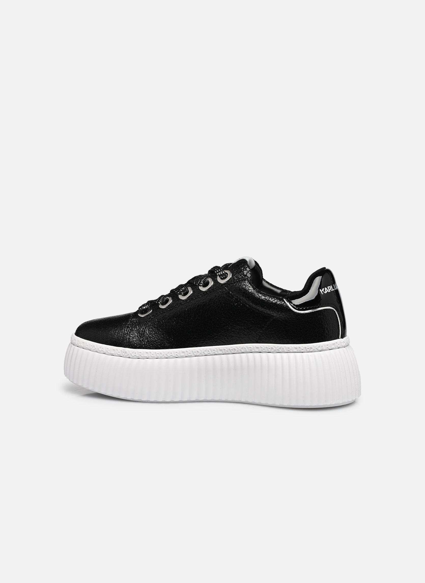 Lage sneakers KREEPER NFT Twin Pendant dames zwart Karl Lagerfeld Lage sneakers KREEPER NFT Twin Pendant dames zwart BLACK TEXTURED LTHR