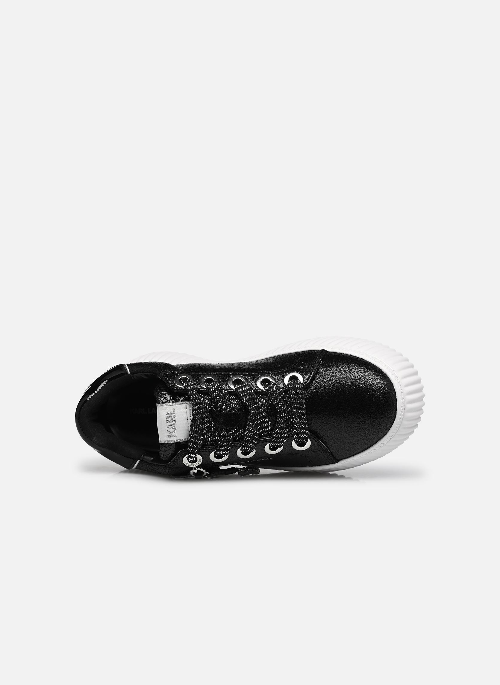 Lage sneakers KREEPER NFT Twin Pendant dames zwart Karl Lagerfeld Lage sneakers KREEPER NFT Twin Pendant dames zwart BLACK TEXTURED LTHR