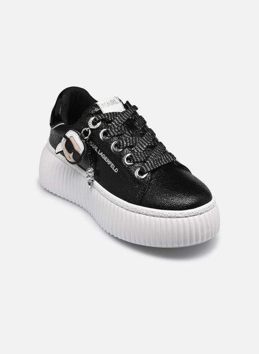 Karl Lagerfeld Baskets basses KREEPER NFT Twin Pendant femme noir