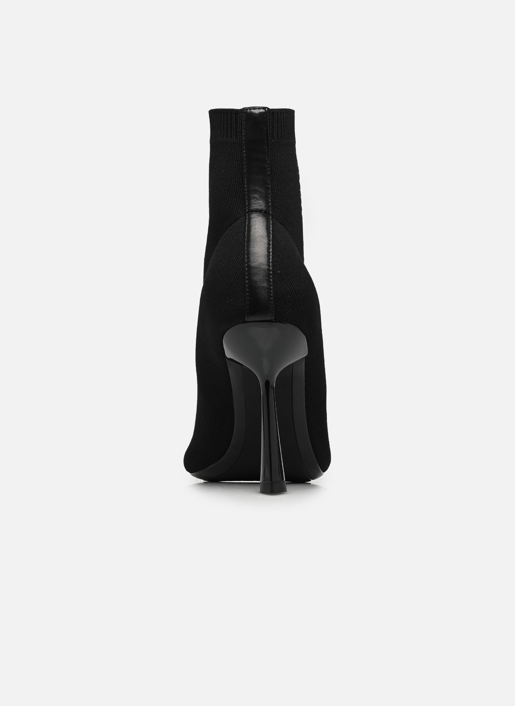 Enkellaarzen en boots PANDARA Karl Studs Logo dames zwart Karl Lagerfeld Enkellaarzen en boots PANDARA Karl Studs Logo dames zwart BLACK KNIT TEXTILE