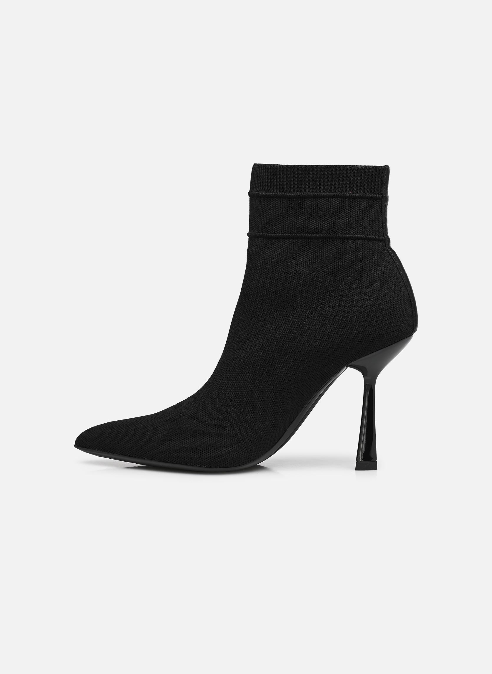 Lage enkellaarsjes PANDARA Stretch Ankle boot dames zwart Karl Lagerfeld Lage enkellaarsjes PANDARA Stretch Ankle boot dames zwart BLACK KNIT TEXTILE