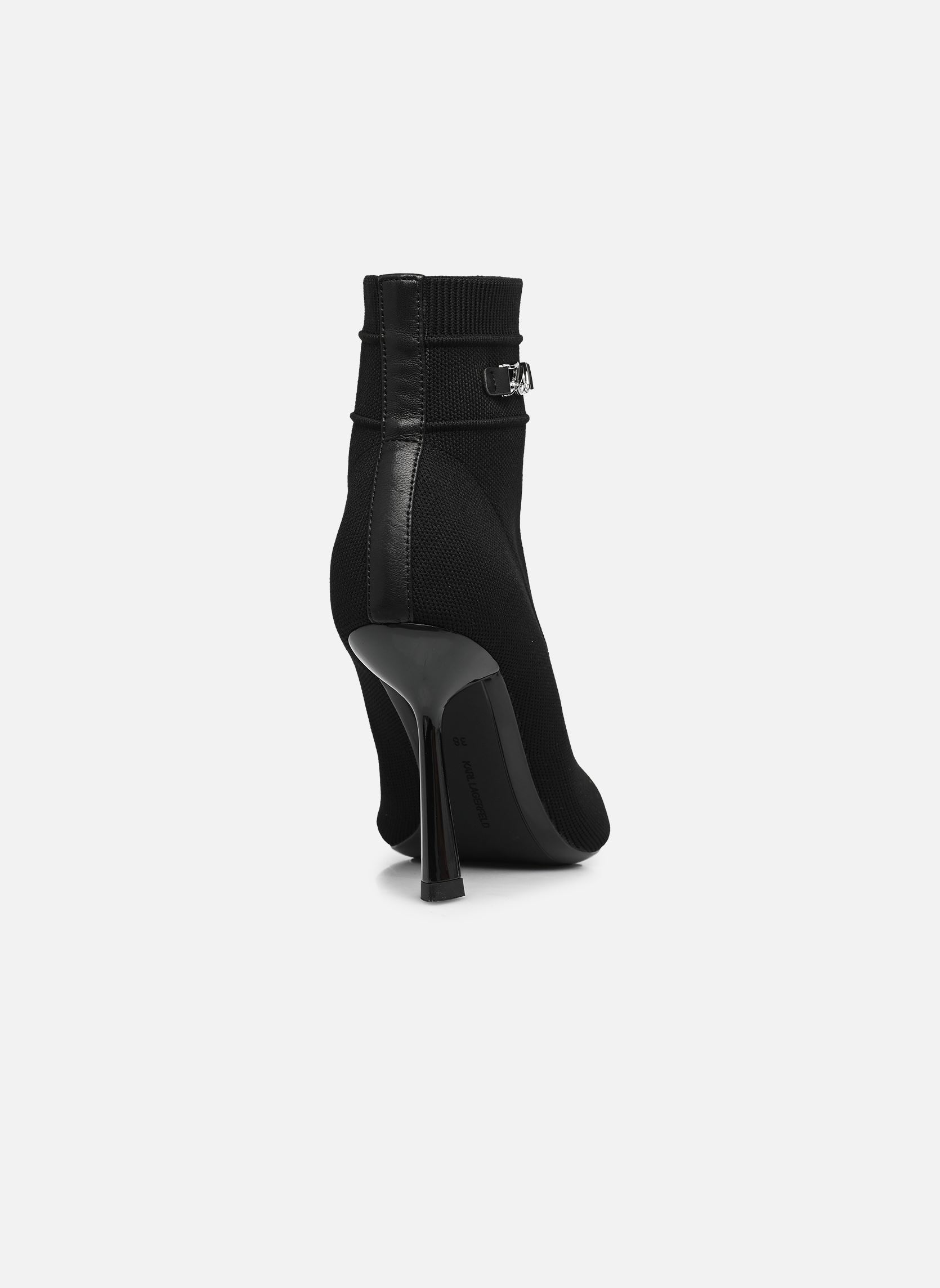 Lage enkellaarsjes PANDARA Stretch Ankle boot dames zwart Karl Lagerfeld Lage enkellaarsjes PANDARA Stretch Ankle boot dames zwart BLACK KNIT TEXTILE