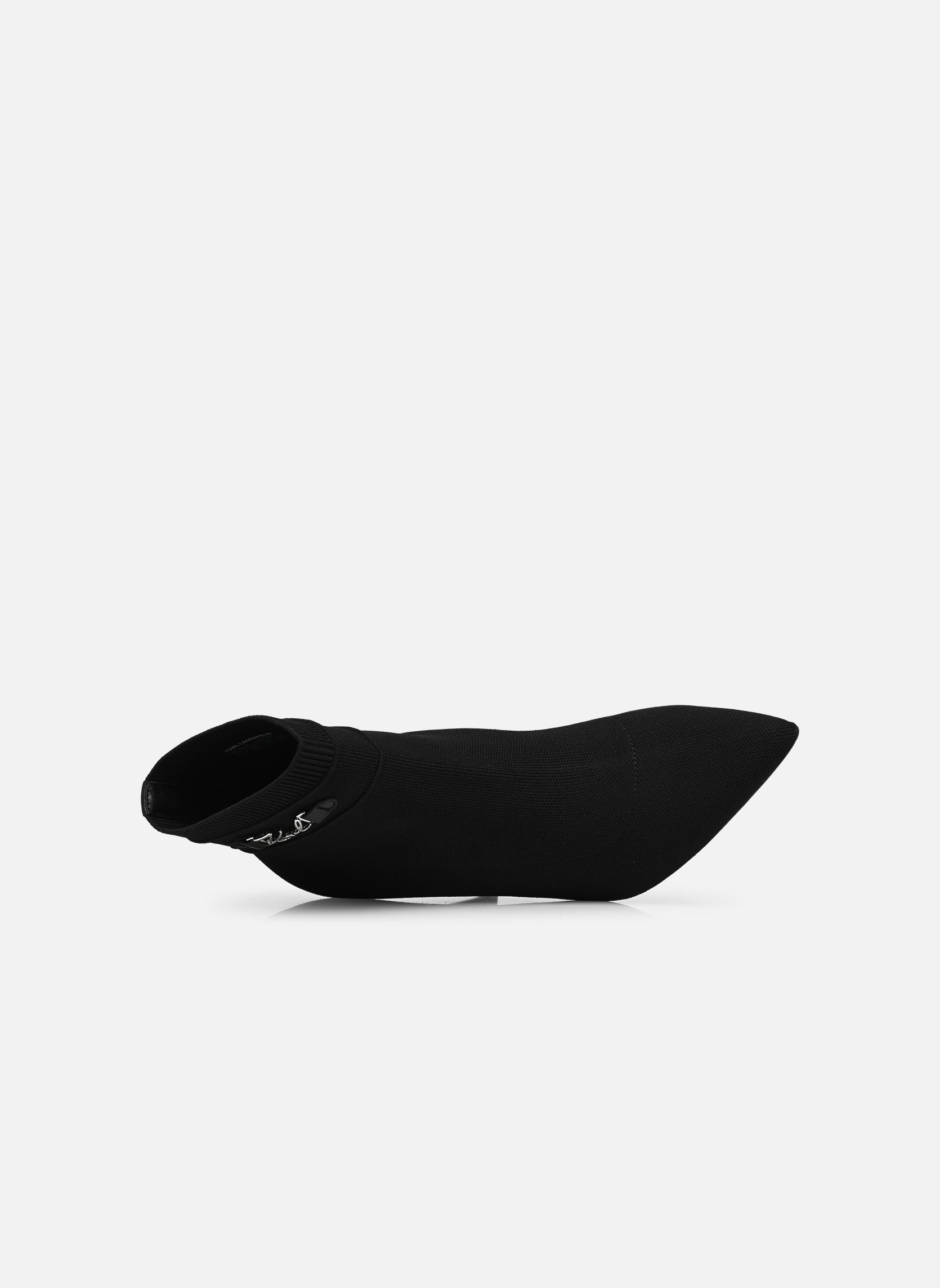 Lage enkellaarsjes PANDARA Stretch Ankle boot dames zwart Karl Lagerfeld Lage enkellaarsjes PANDARA Stretch Ankle boot dames zwart BLACK KNIT TEXTILE