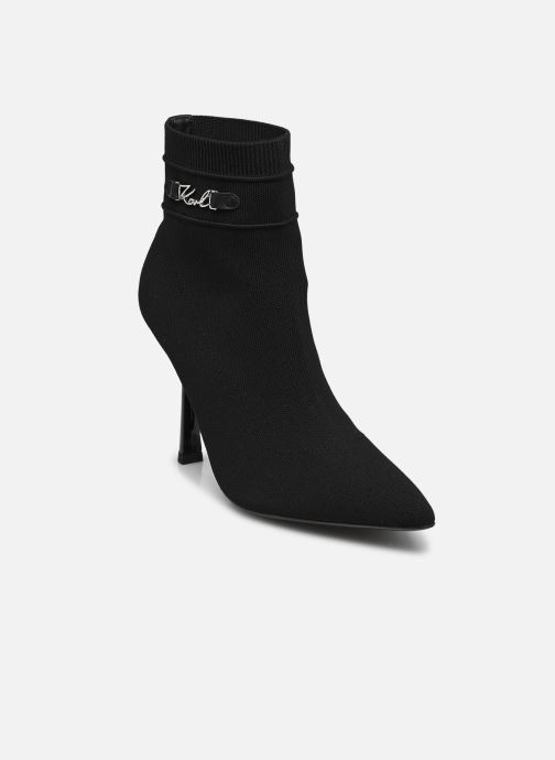Karl Lagerfeld Lage enkellaarsjes PANDARA Stretch Ankle boot dames zwart