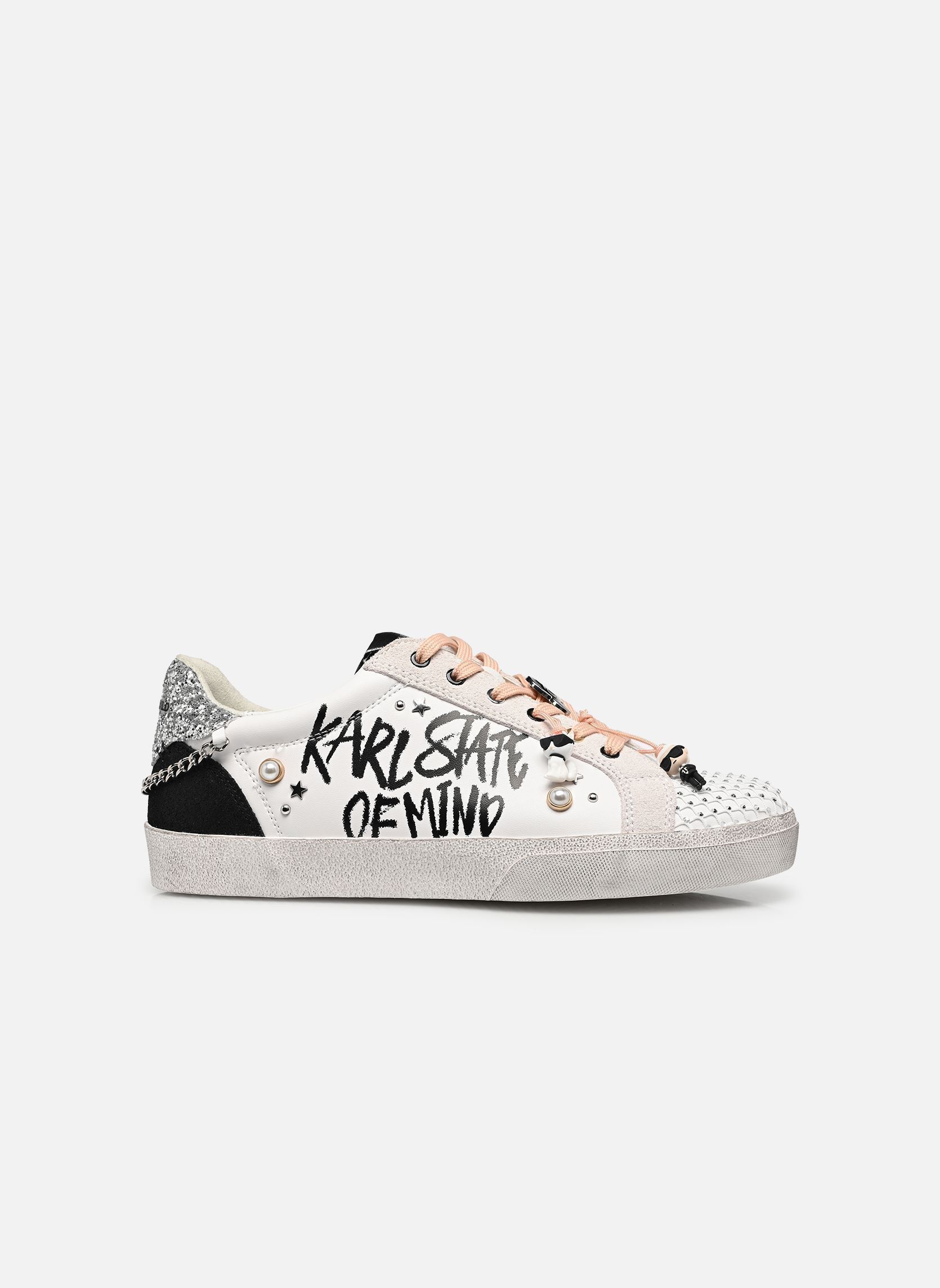 Lage sneakers SKOOL Karl State of Mind Lo Lace dames wit Karl Lagerfeld Lage sneakers SKOOL Karl State of Mind Lo Lace dames wit WHITE LTHR