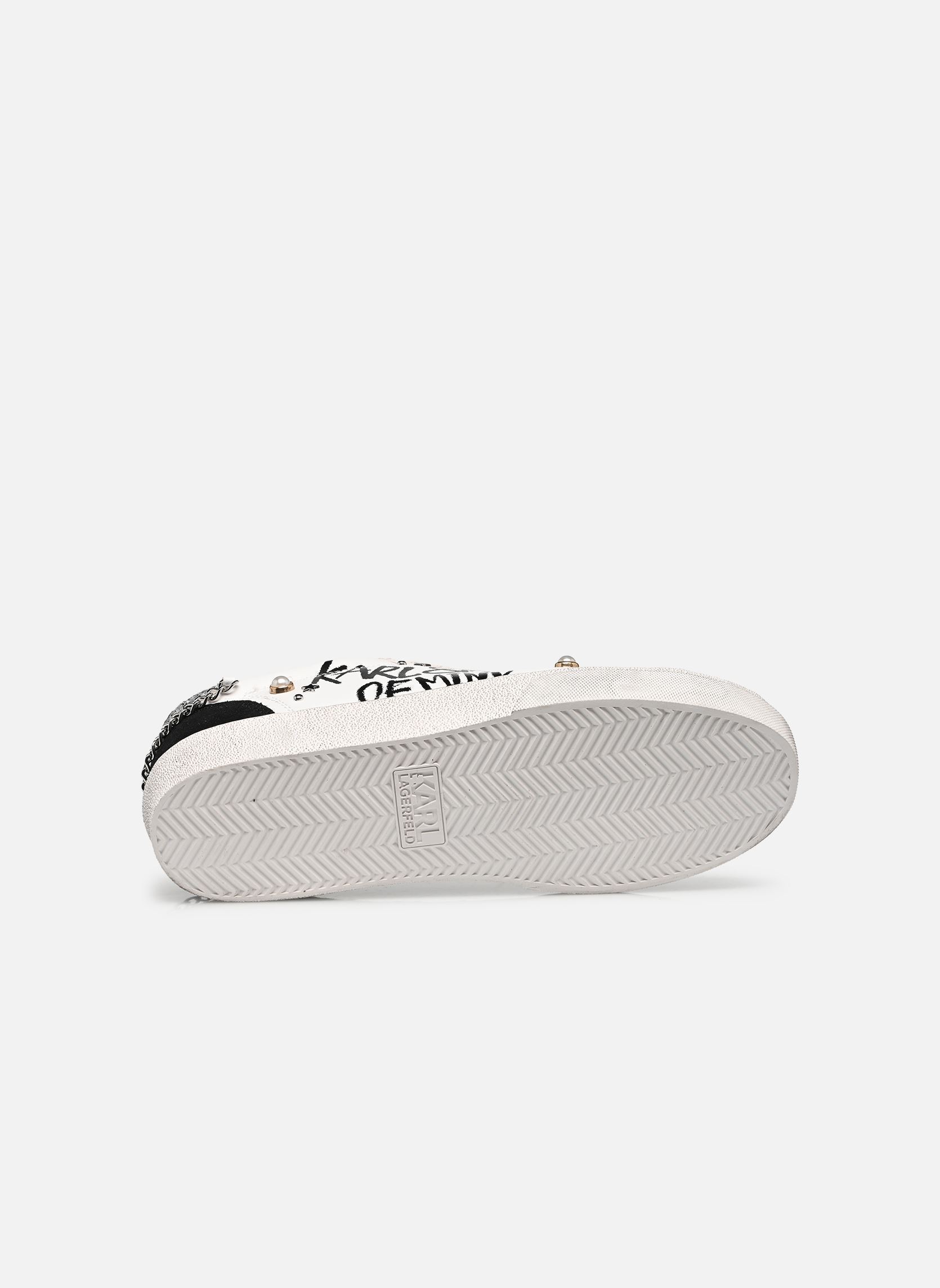 Lage sneakers SKOOL Karl State of Mind Lo Lace dames wit Karl Lagerfeld Lage sneakers SKOOL Karl State of Mind Lo Lace dames wit WHITE LTHR