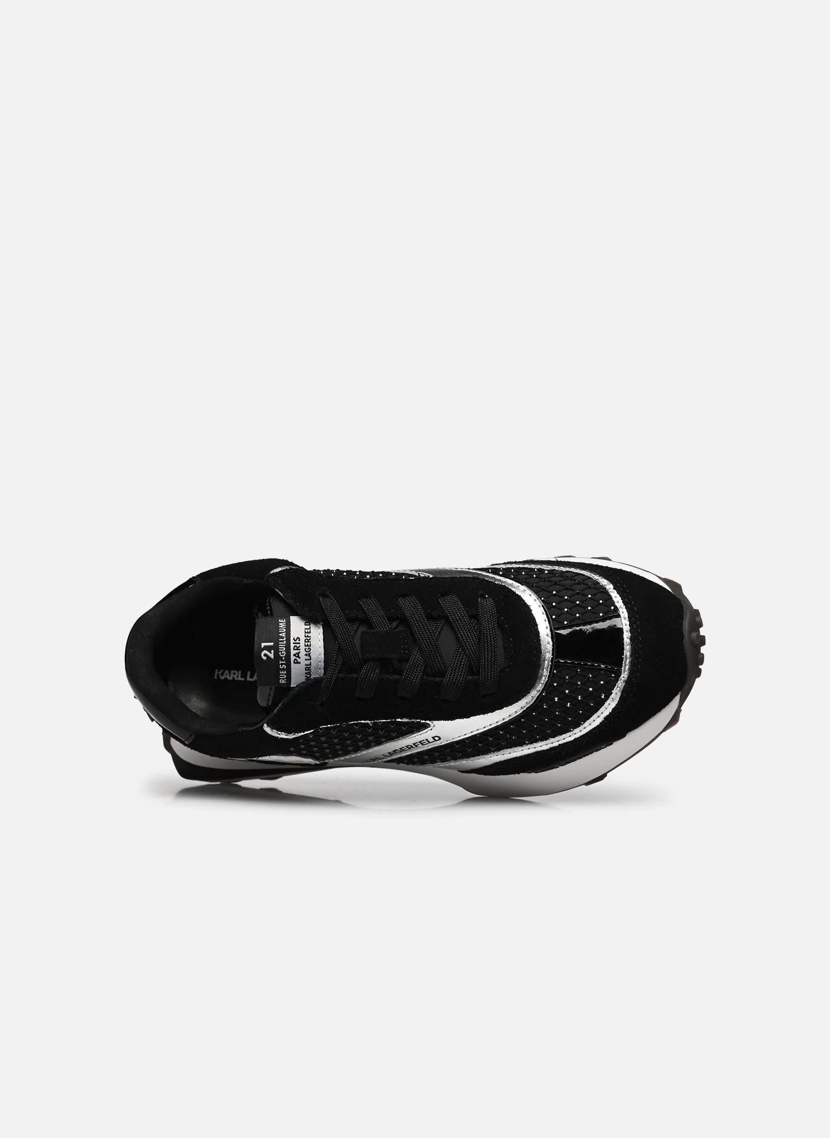 Baskets basses ZONE NFT Gemstone Mesh Mix femme noir Karl Lagerfeld Baskets basses ZONE NFT Gemstone Mesh Mix femme noir BLACK LTHR & TEXTILE