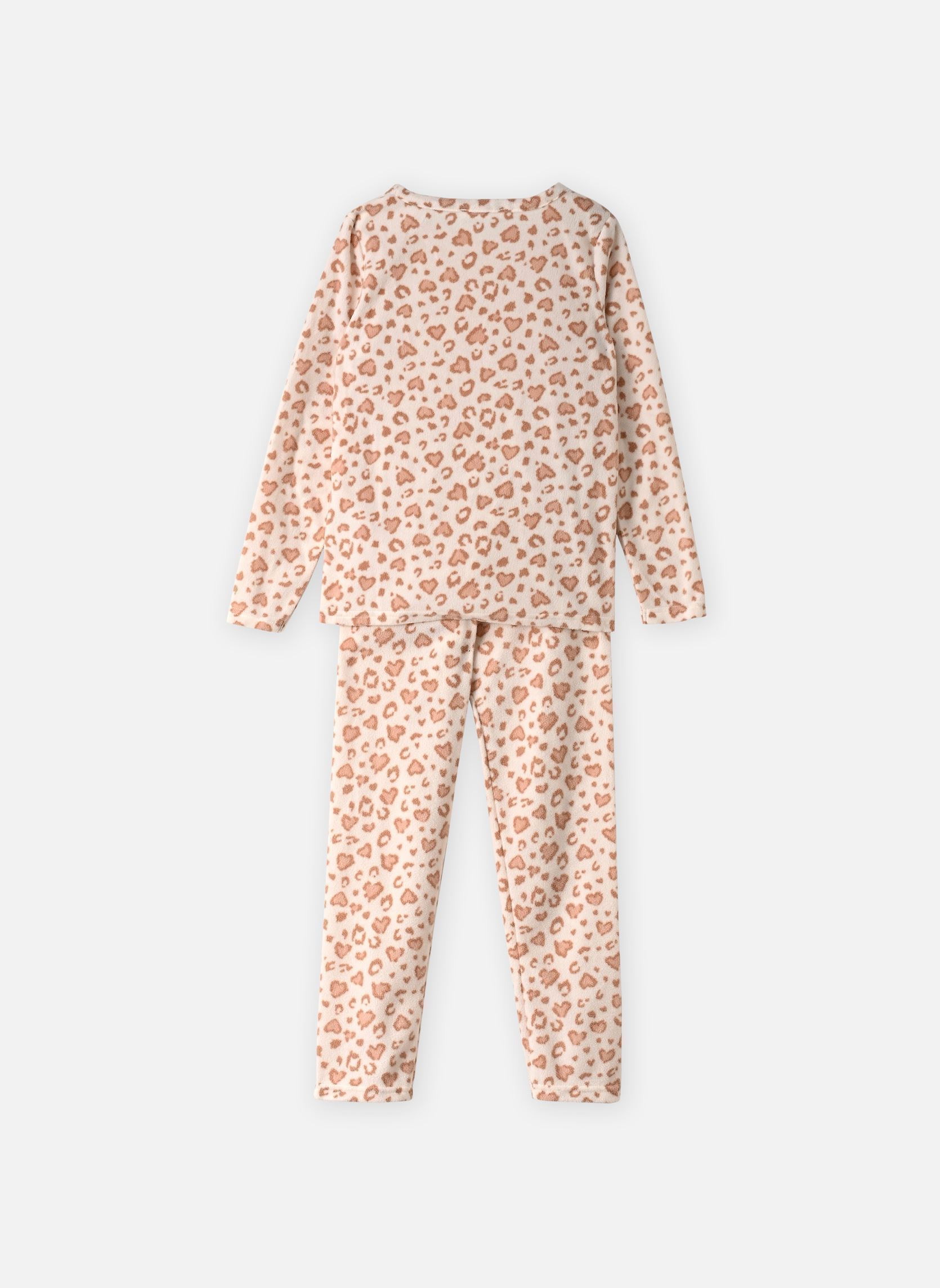Ensembles PYJIMP fille beige MADE BY Ensembles PYJIMP fille beige IMP_LEOCOEUR_CREME