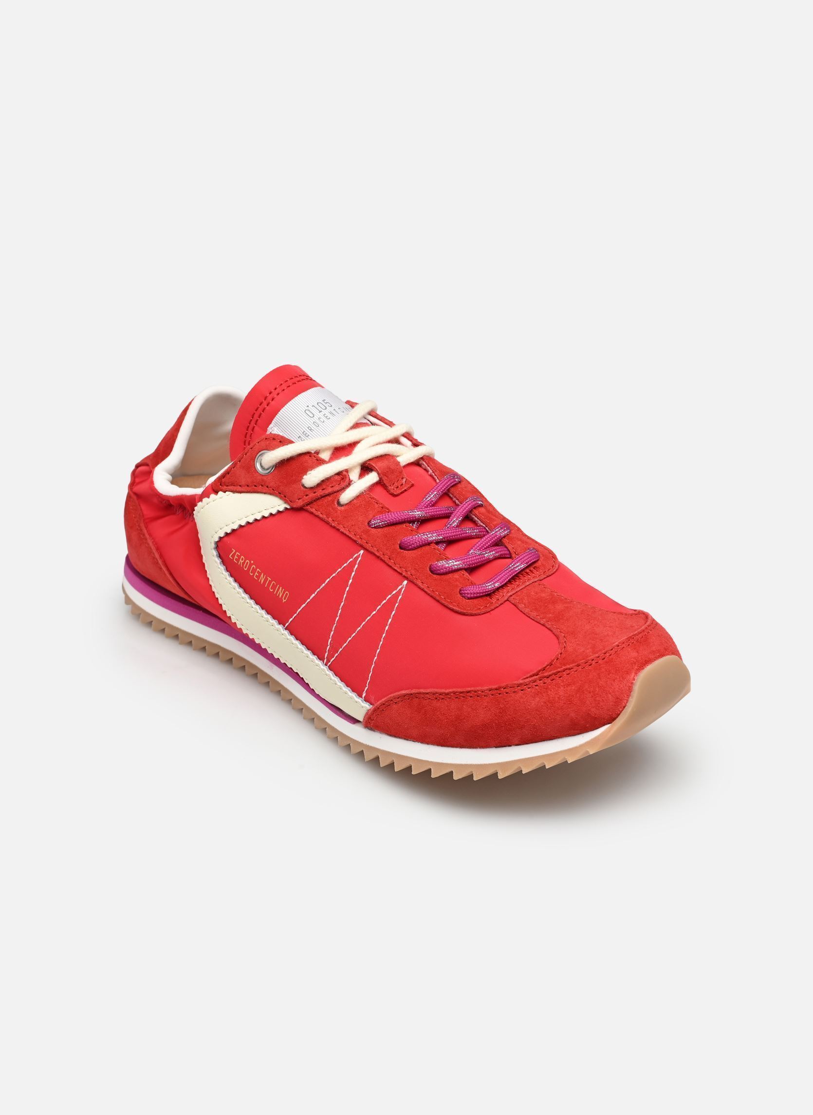Baskets Lina Flex femme rouge 0-105 Baskets Lina Flex femme rouge CHERRY