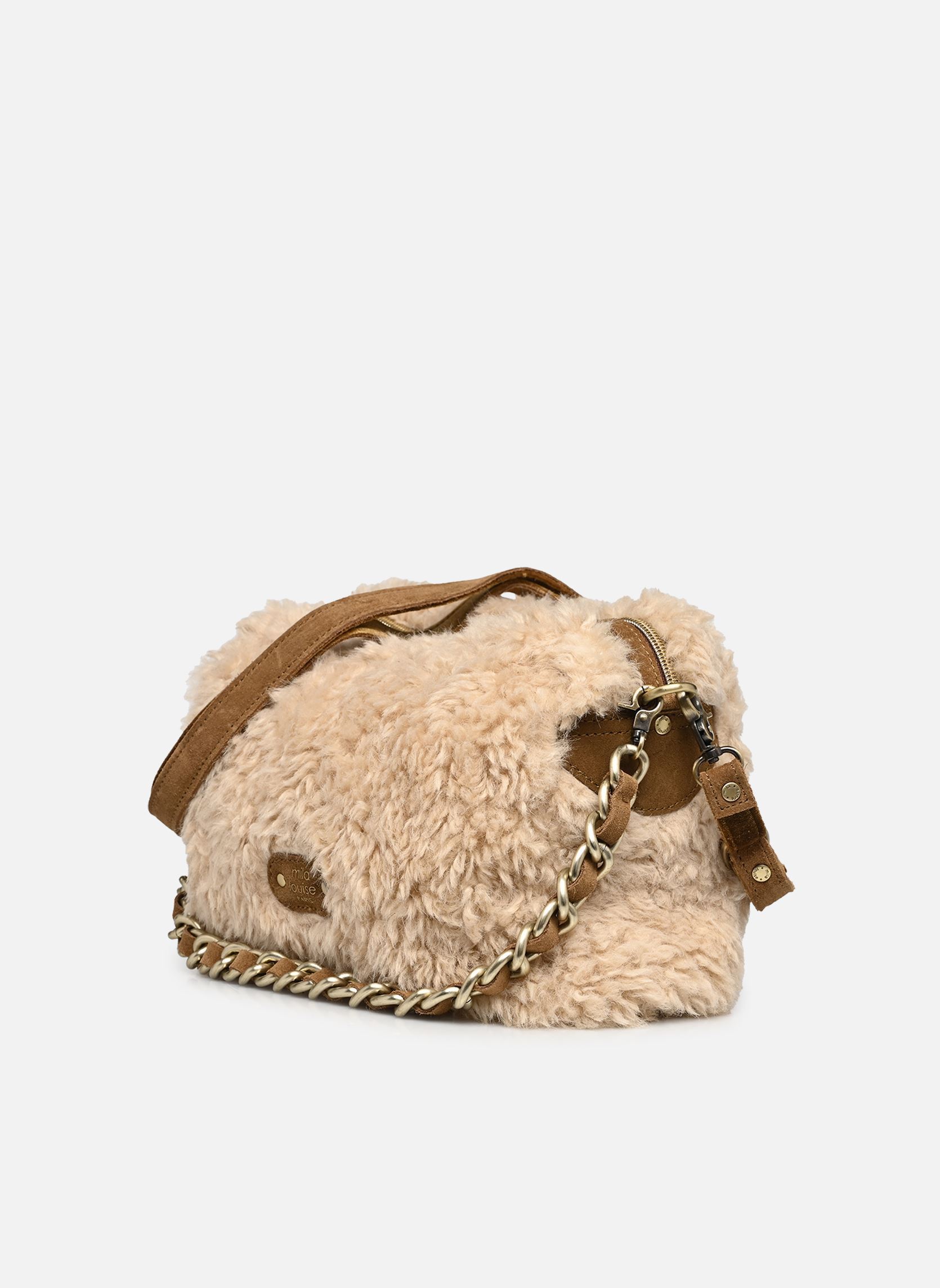 Taschen MAMA L FR damen beige Mila Louise Taschen MAMA L FR damen beige OCRE