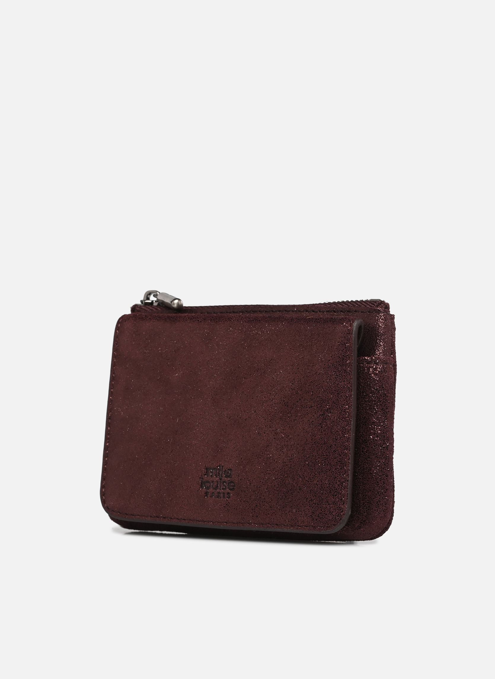 Portemonnaies und Clutches ODIE X damen bordeaux Mila Louise Portemonnaies und Clutches ODIE X damen bordeaux ROUGE DARK