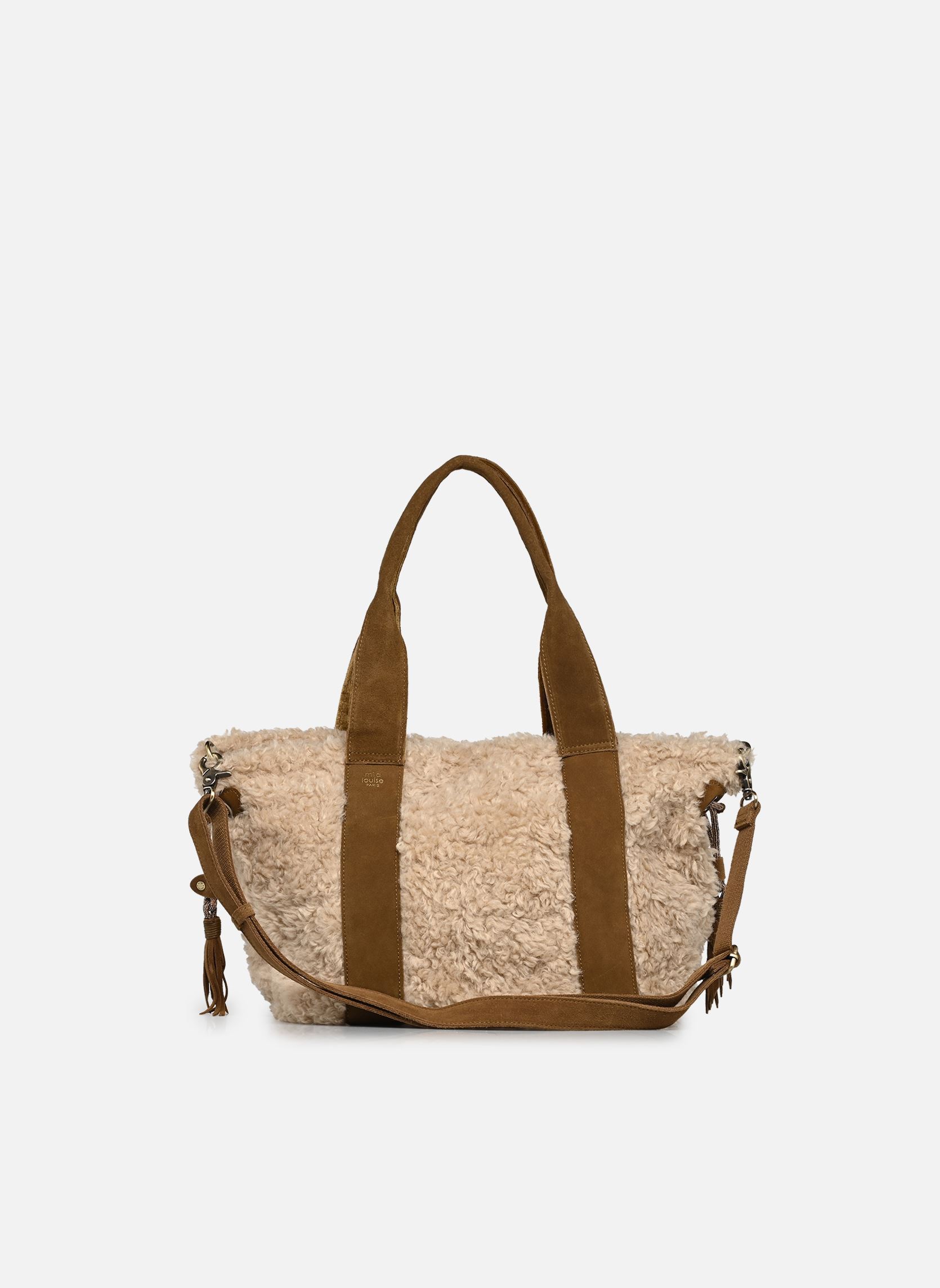 Sacs PRUDY XS FR femme beige Mila Louise Sacs PRUDY XS FR femme beige OCRE DARK