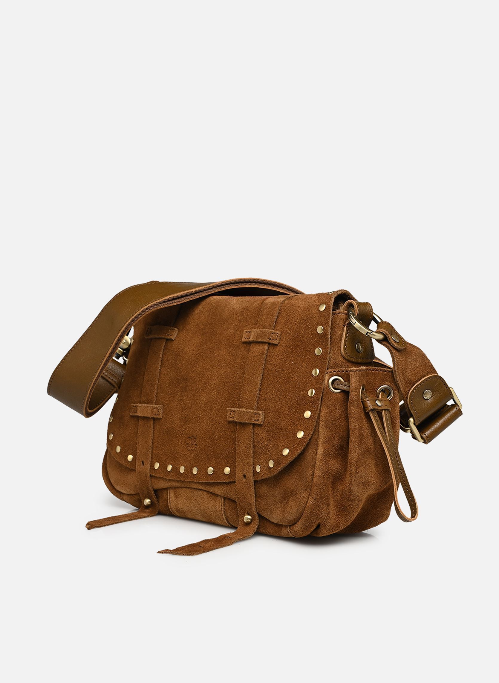 Sacs TESS VCC (CLOU) femme marron Mila Louise Sacs TESS VCC (CLOU) femme marron OCRE DARK