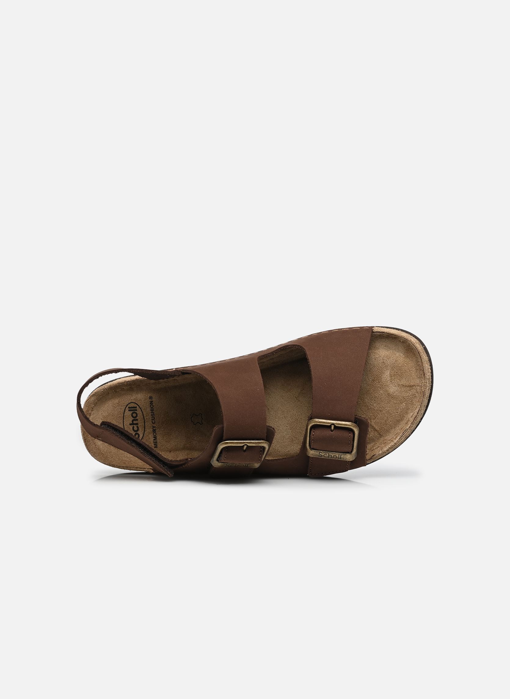 Sandales à scratch Aberdeen Man Sandal Comfort homme marron Scholl Sandales à scratch Aberdeen Man Sandal Comfort homme marron Dark Brown