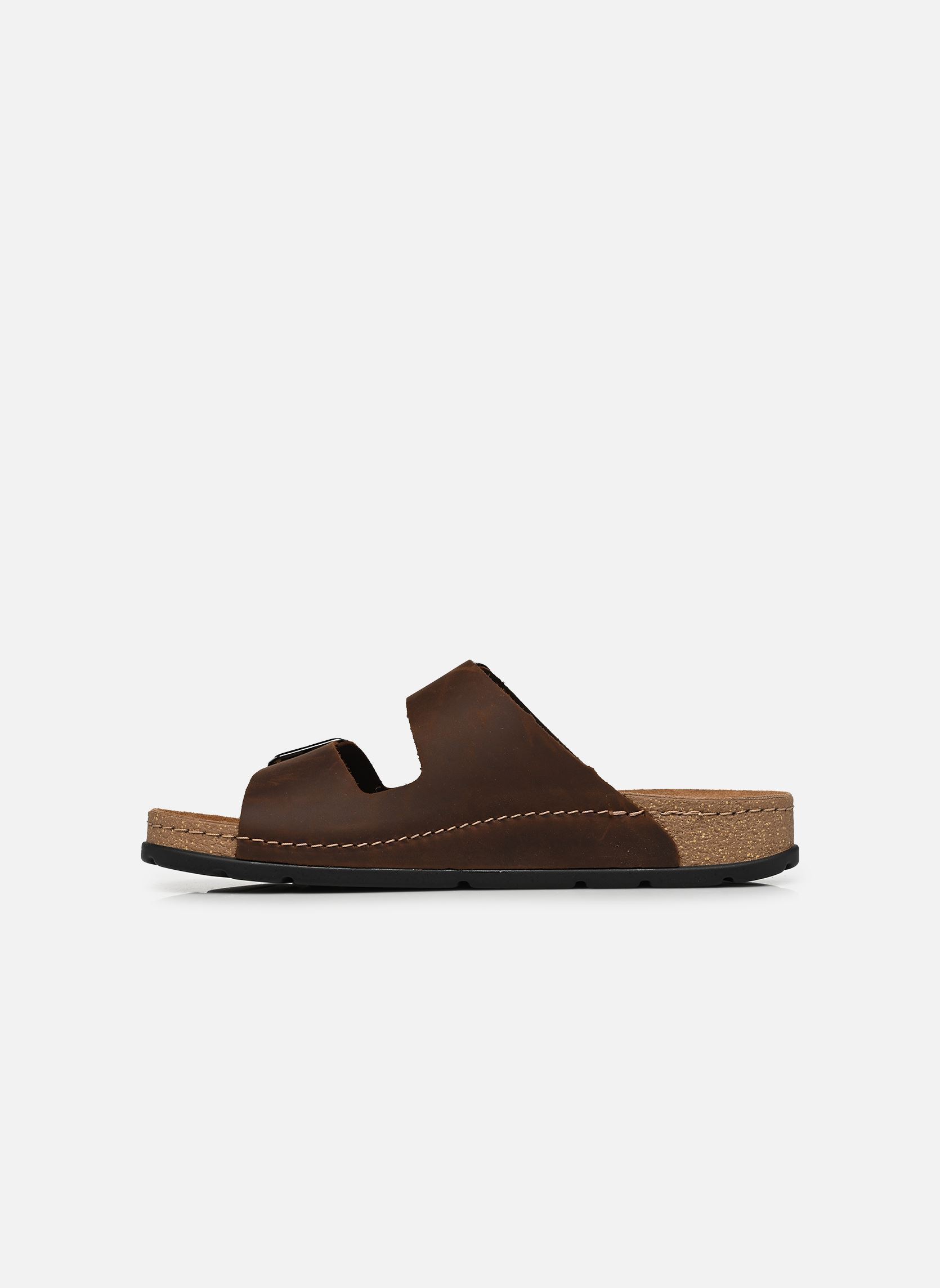 Mules Bora 2 Buckles Man Comfort homme marron Scholl Mules Bora 2 Buckles Man Comfort homme marron Dark Brown