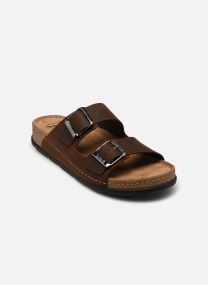 Mules Bora 2 Buckles Man Comfort homme marron Scholl Mules Bora 2 Buckles Man Comfort homme marron Dark Brown