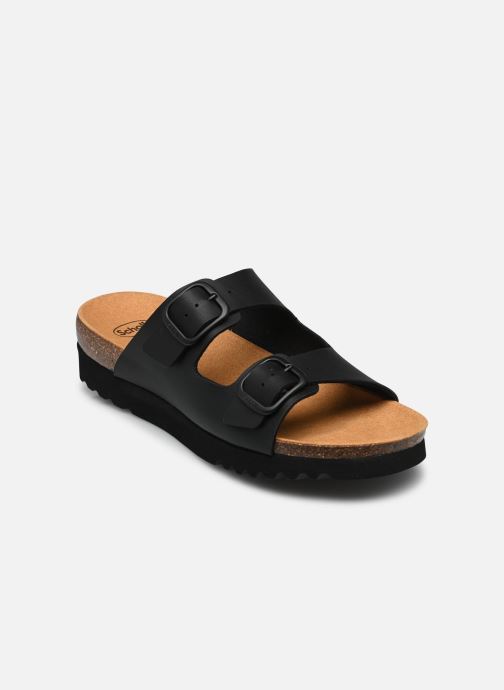 Scholl Mules Harmony 2 Straps Comfort femme noir