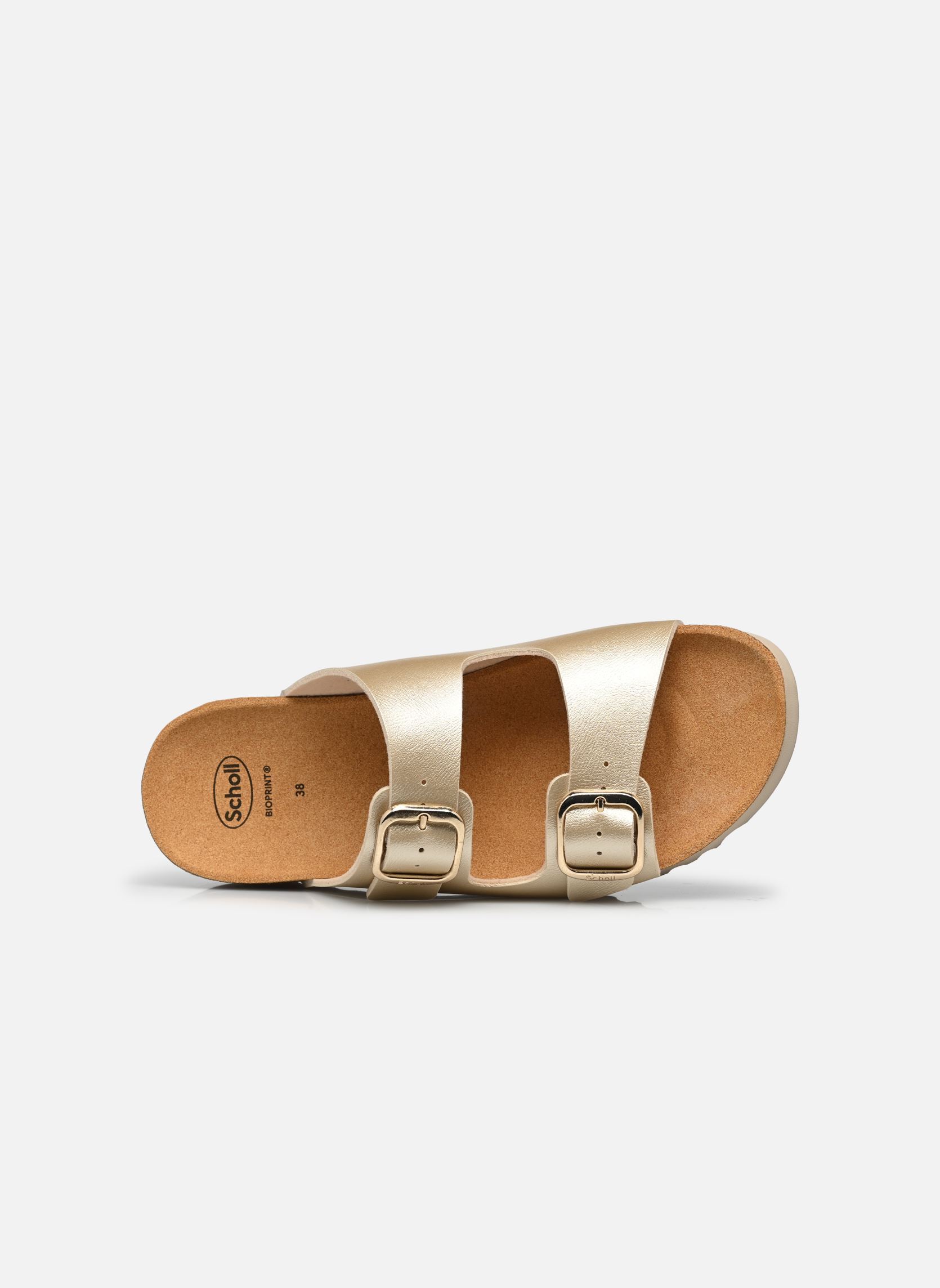 Muilen Harmony 2 Straps Comfort dames goud en brons Scholl Muilen Harmony 2 Straps Comfort dames goud en brons LIGHT GOLD