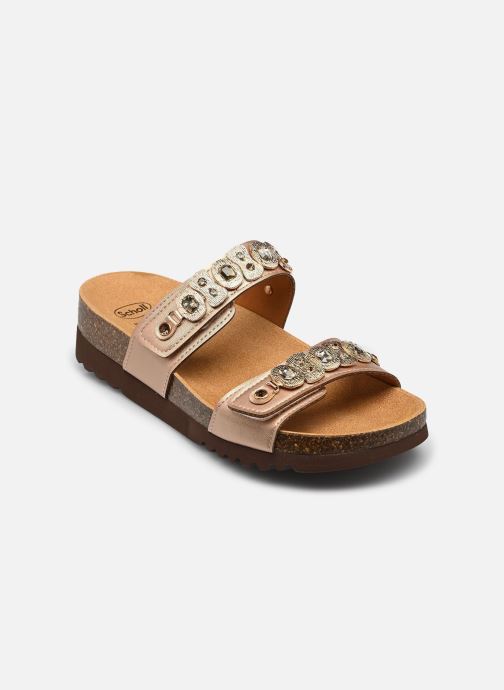 Scholl Pantoletten Kaia 2 Straps Comfort damen rosa