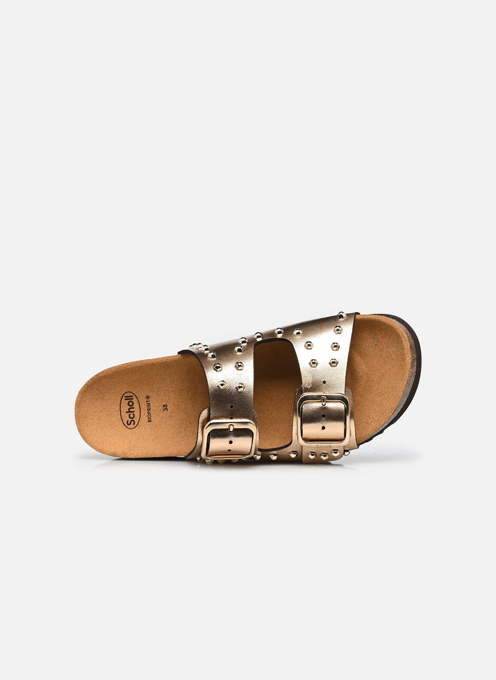 Mules Luce 2 Straps Comfort femme rose Scholl Mules Luce 2 Straps Comfort femme rose Bronze