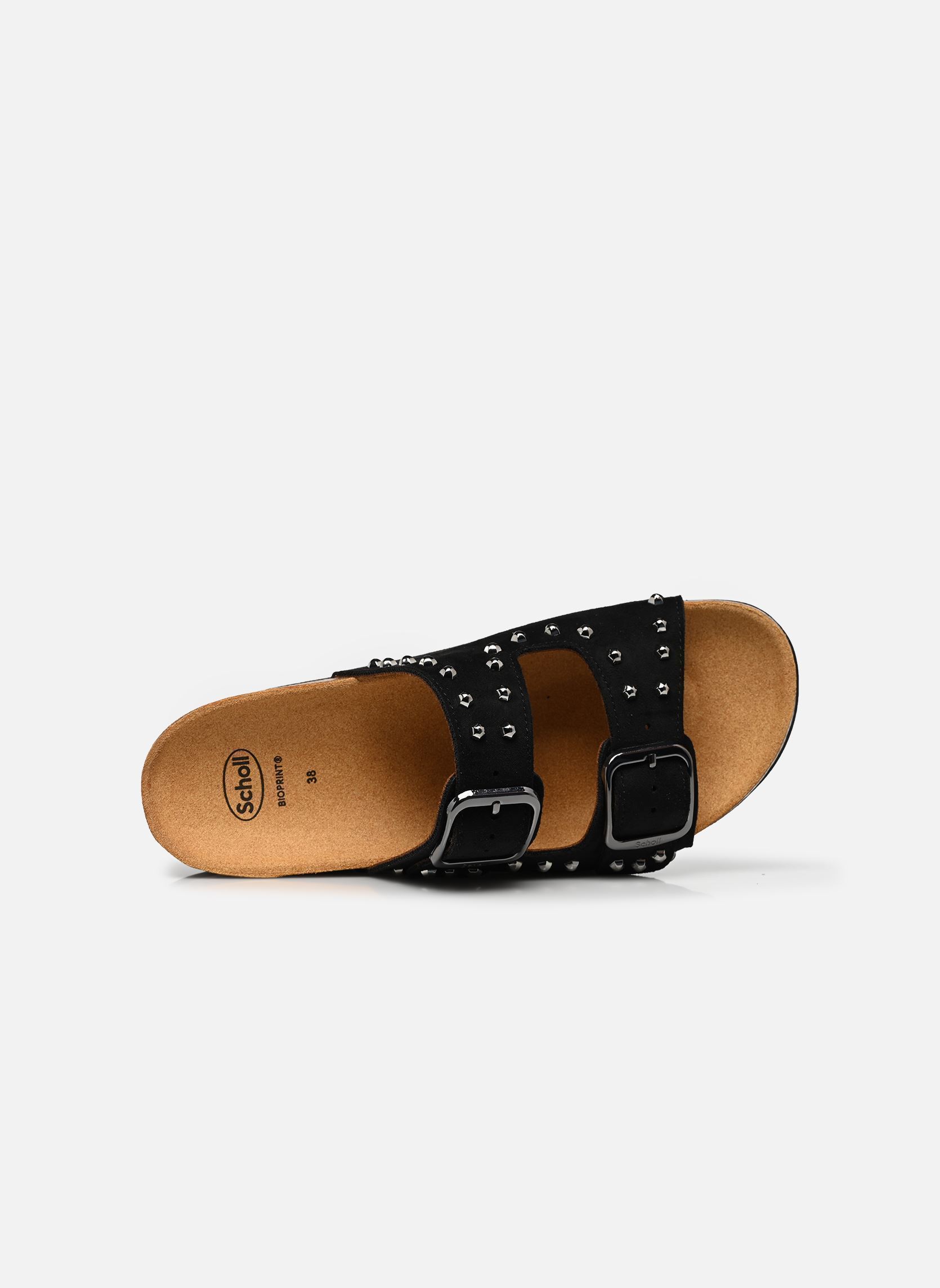 Muilen Luce 2 Straps Comfort dames zwart Scholl Muilen Luce 2 Straps Comfort dames zwart BLACK