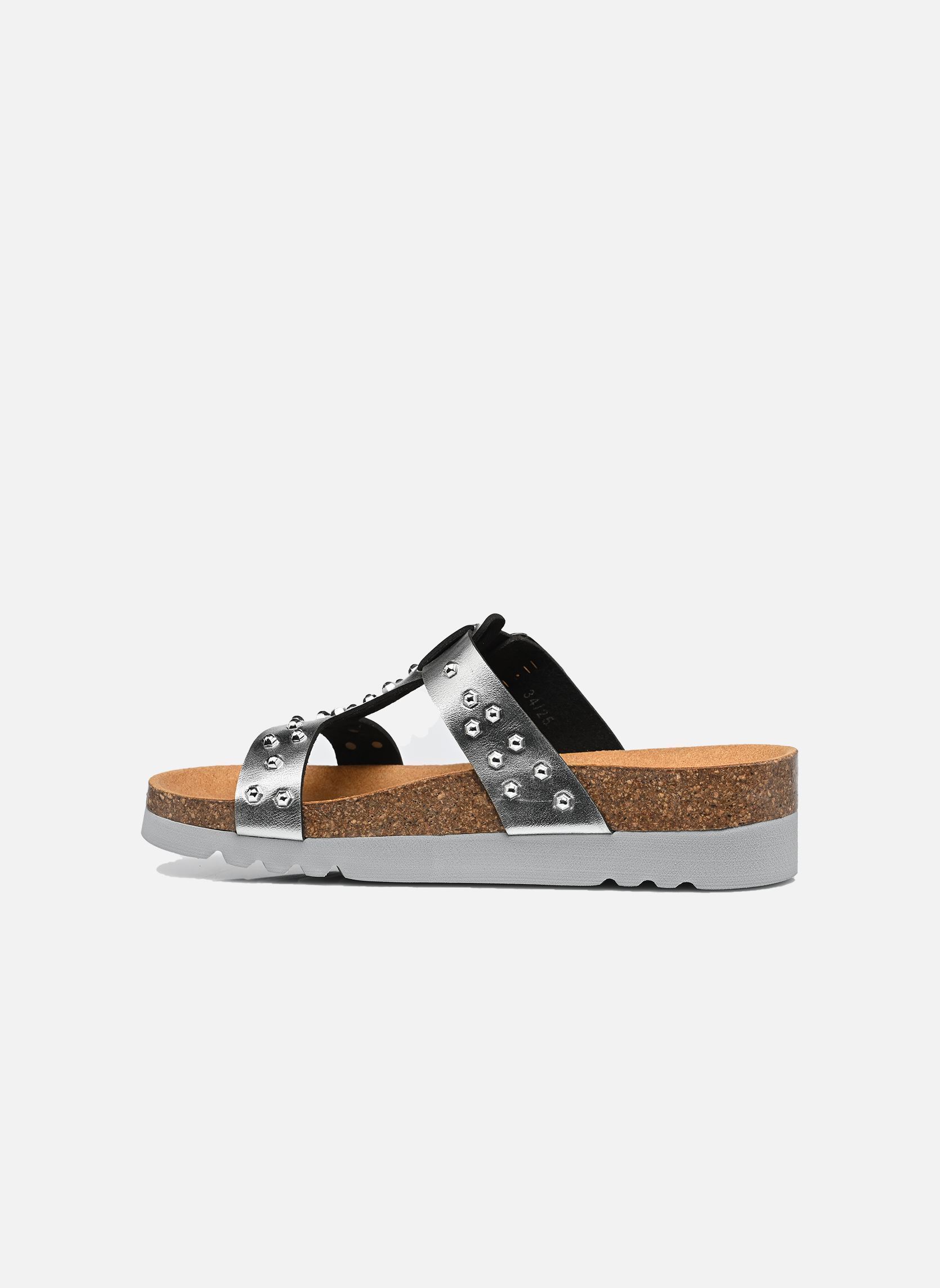 Muilen Luce T-Bar Comfort dames zilver Scholl Muilen Luce T-Bar Comfort dames zilver Silver