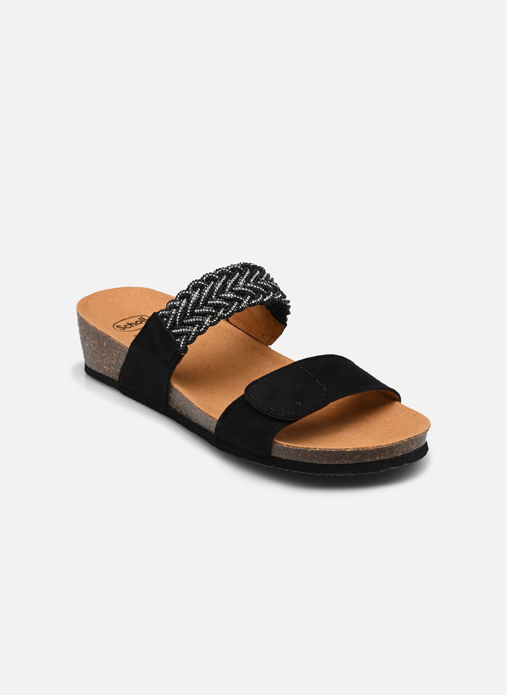 Muiltjes met hakken Ostuni 2 Straps Comfort dames zwart Scholl Muiltjes met hakken Ostuni 2 Straps Comfort dames zwart BLACK