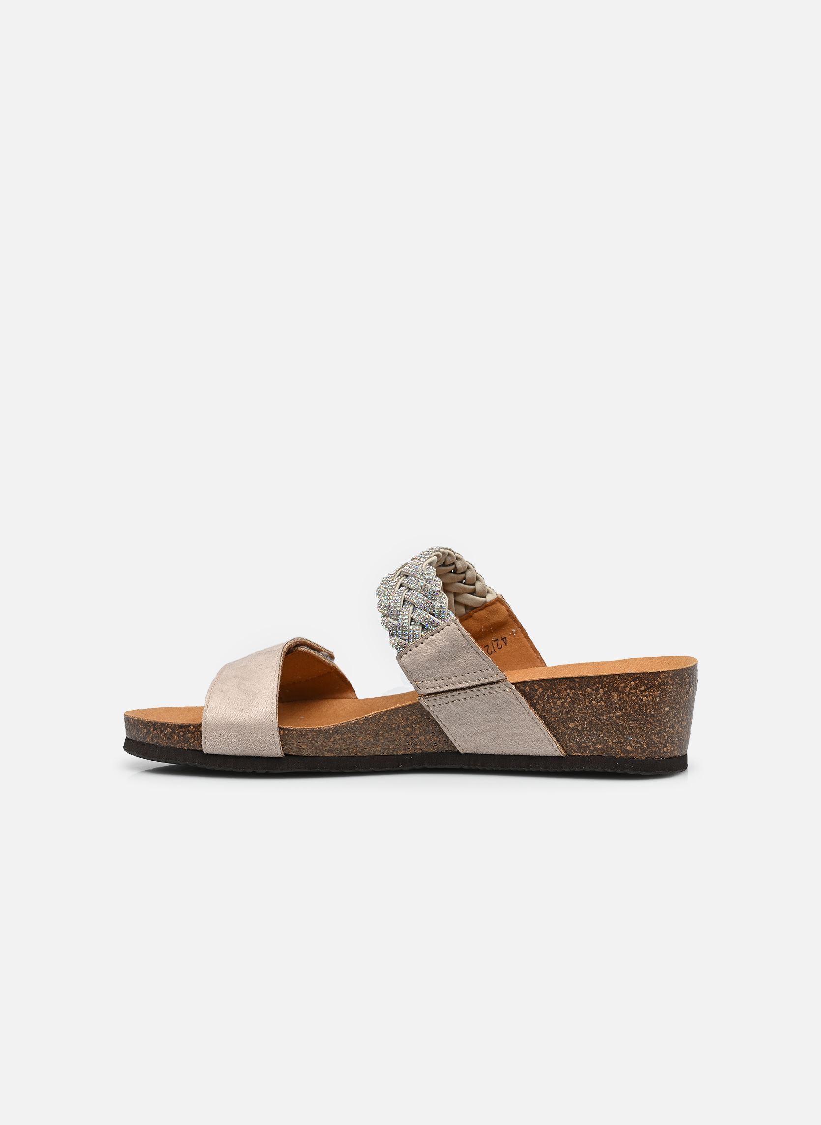 Muiltjes met hakken Ostuni 2 Straps Comfort dames beige Scholl Muiltjes met hakken Ostuni 2 Straps Comfort dames beige LIGHT GREY