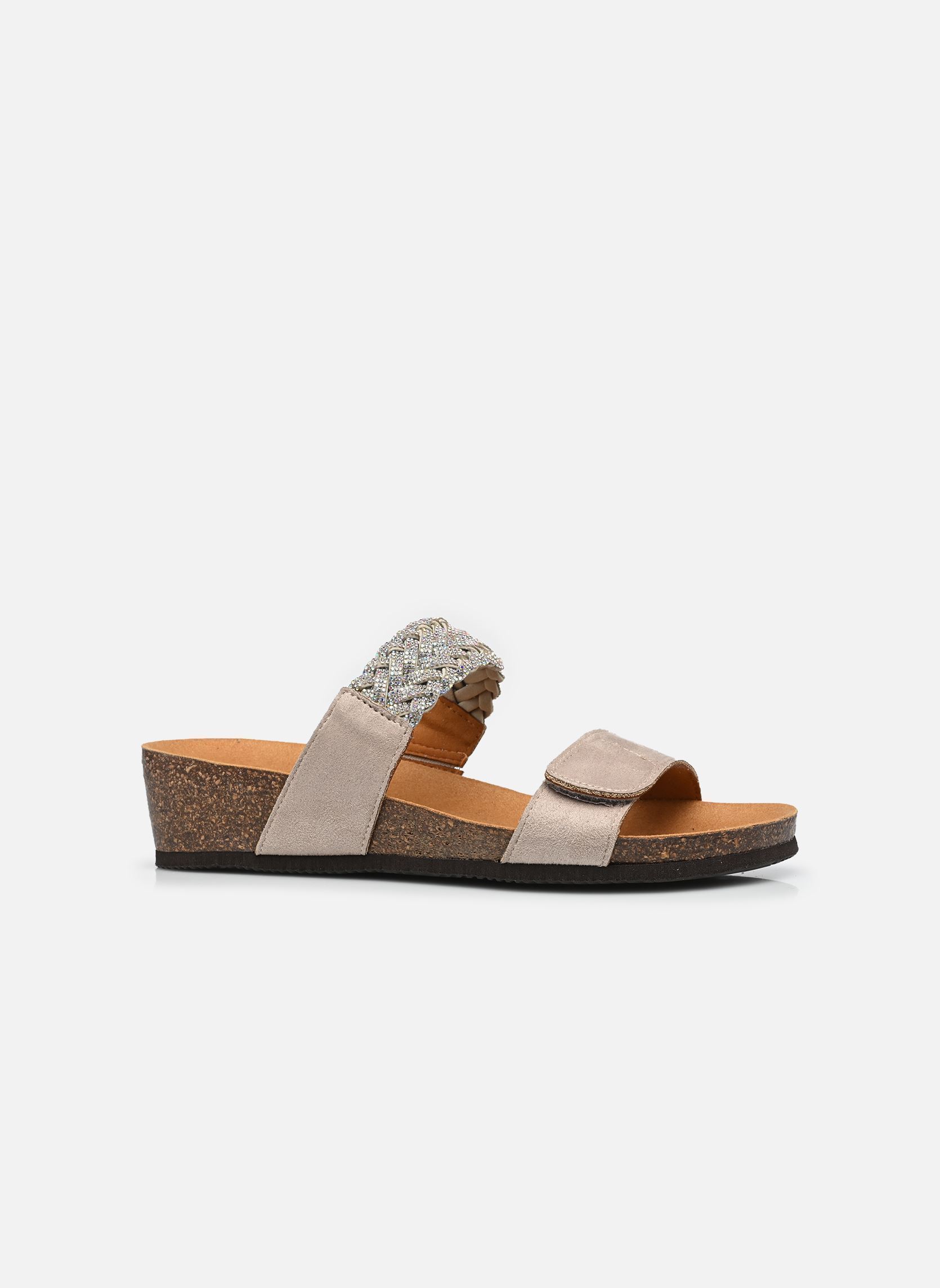 Muiltjes met hakken Ostuni 2 Straps Comfort dames beige Scholl Muiltjes met hakken Ostuni 2 Straps Comfort dames beige LIGHT GREY